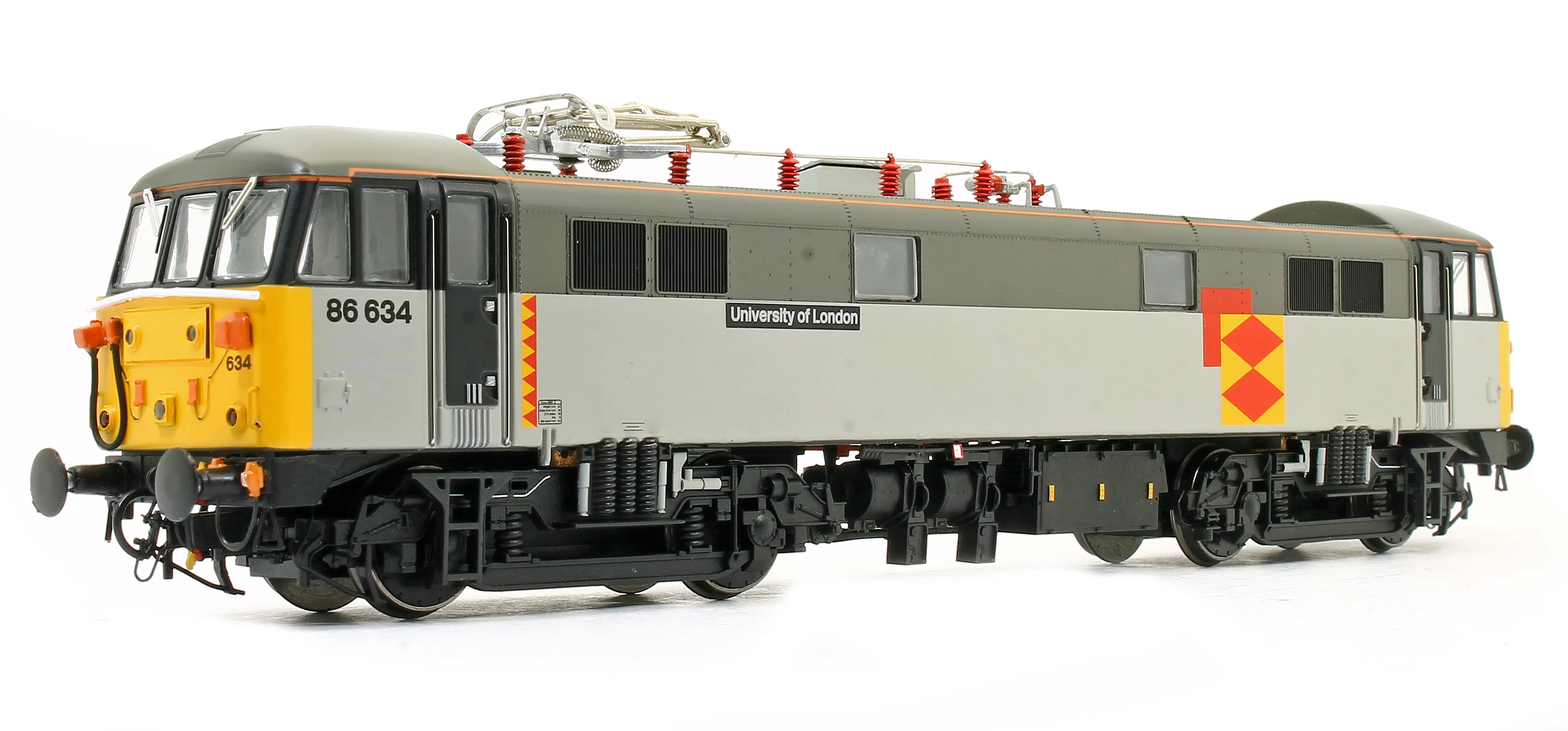 8641 Class 86 634 'University of London' Railfreight Distribution Electric Locomotive