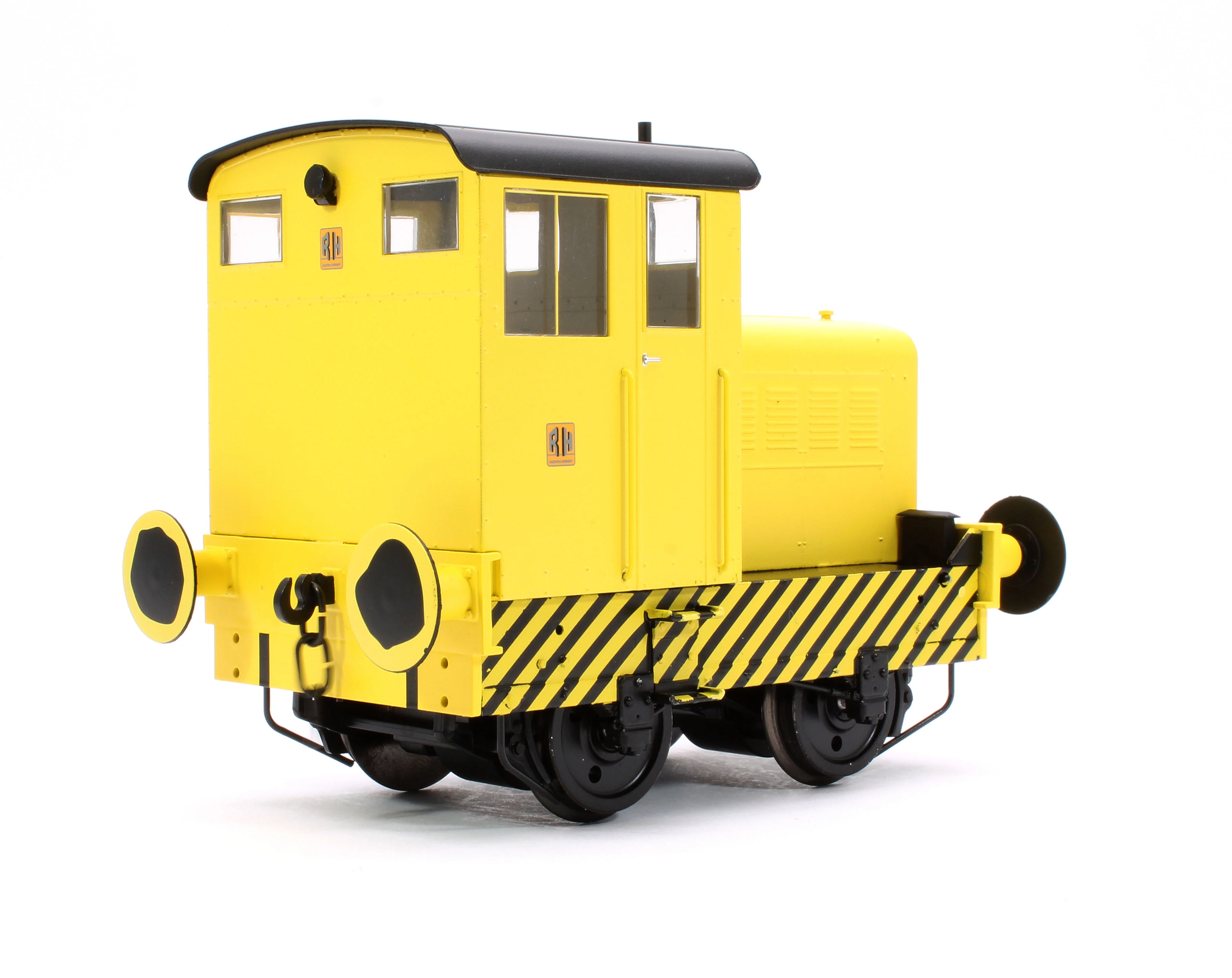 9032 Ruston & Hornsby 48DS Yellow/Wasp Stripes (Enclosed Cab) Diesel Shunter - Image 3