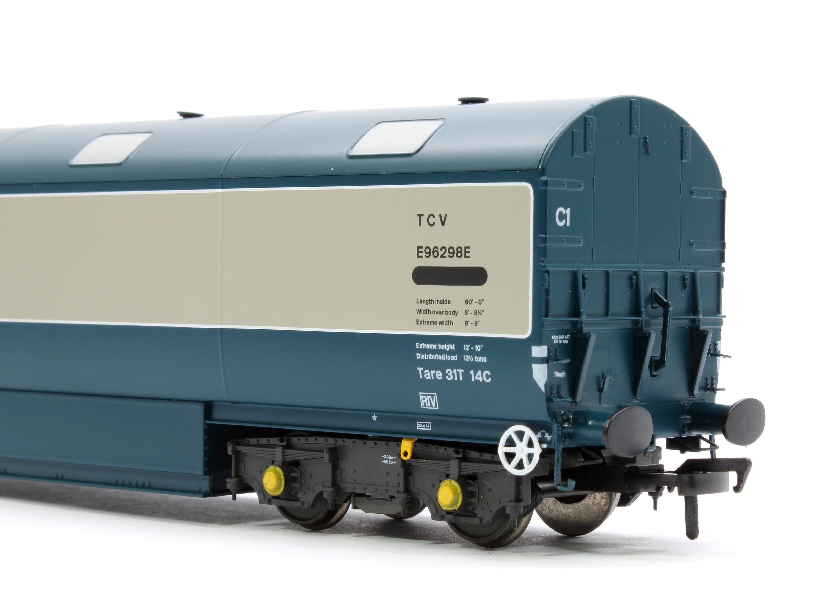 9631 Newton Chambers TCV Car Transporter BR (Early) Motorail Blue E96298E - Image 5