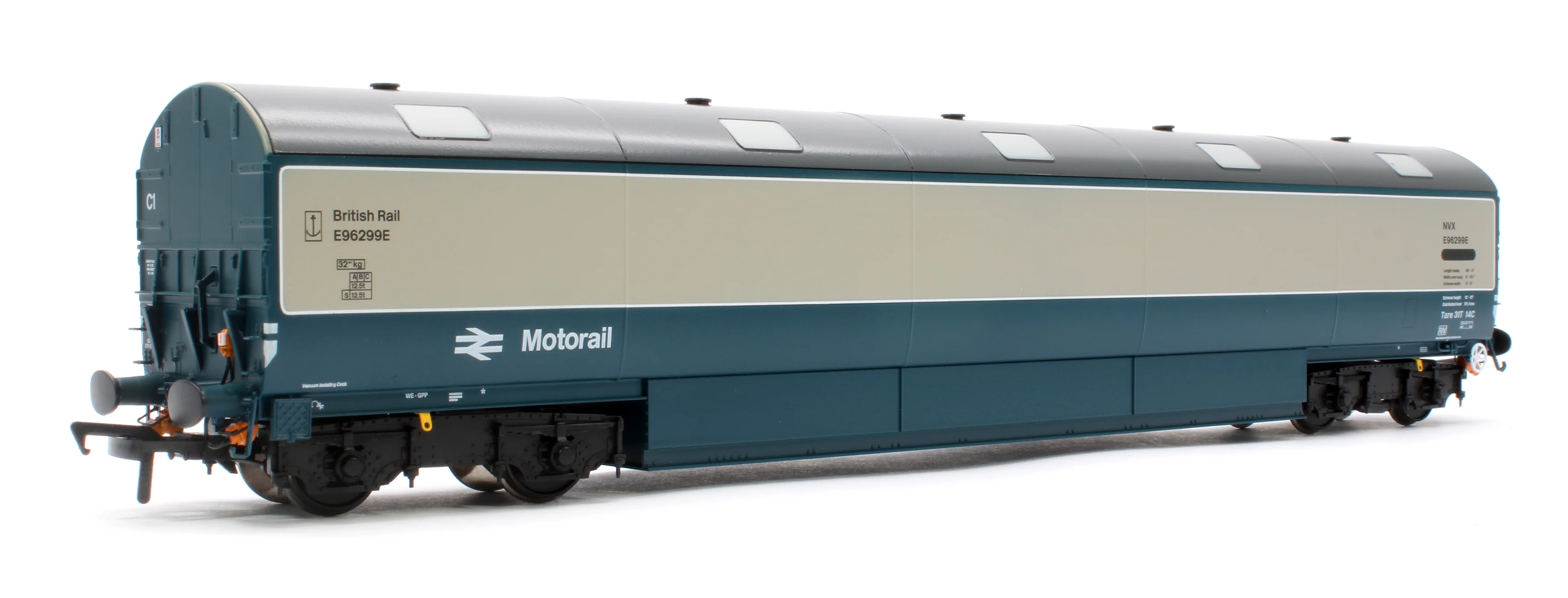 9634 Newton Chambers NVX Car Transporter BR (Late) Motorail Blue E96299E - Image 3