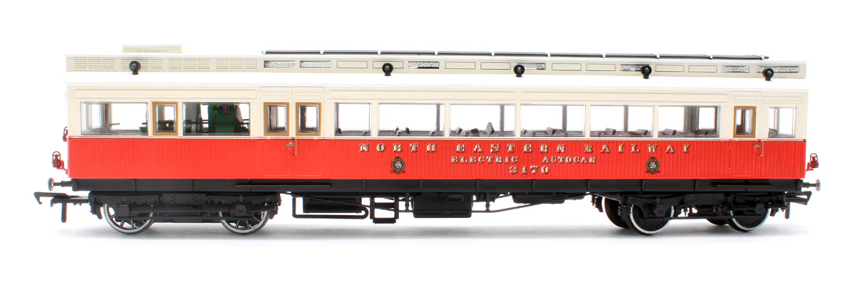 North Eastern Railway Electric Autocar No.3170 Red/Cream (1904-23) - Image 2