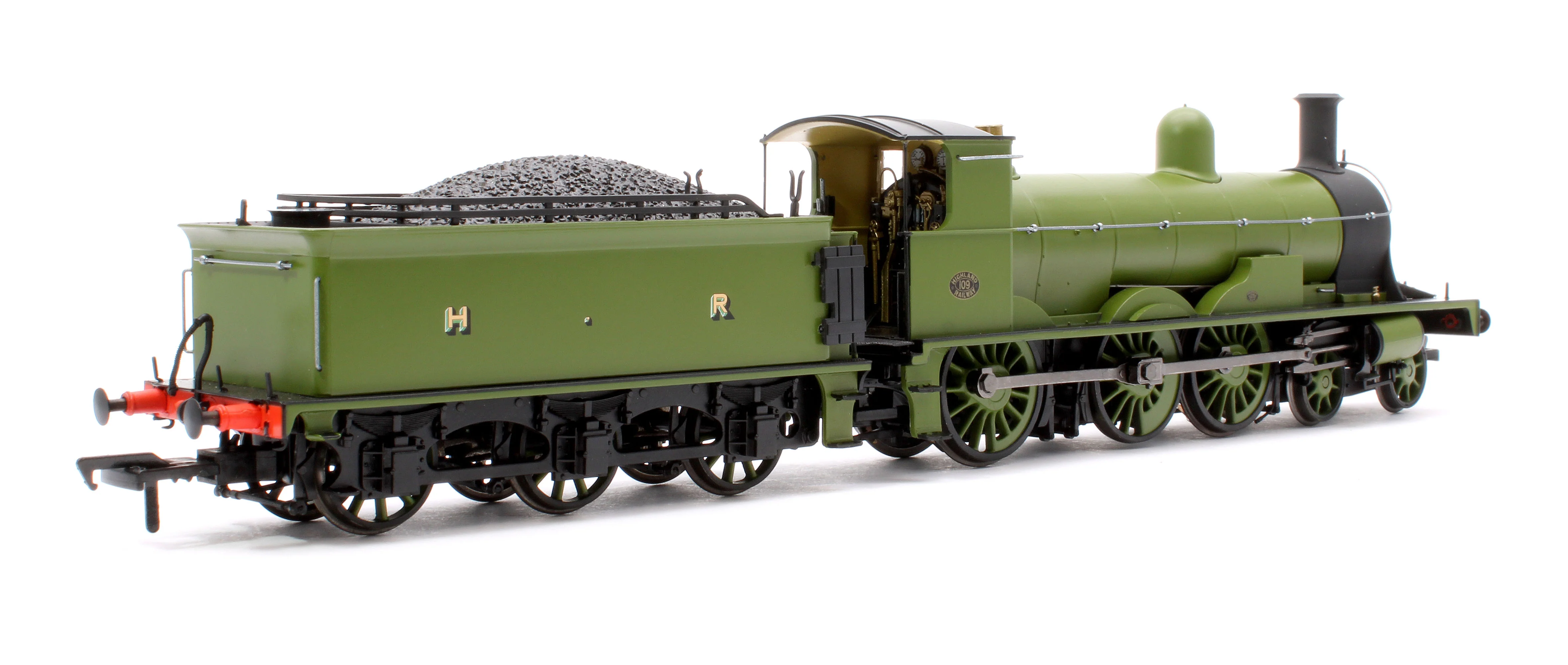 Highland Railways Jones Goods 4-6-0 Steam Locomotive No.109, HR Drummond Green II - Image 4