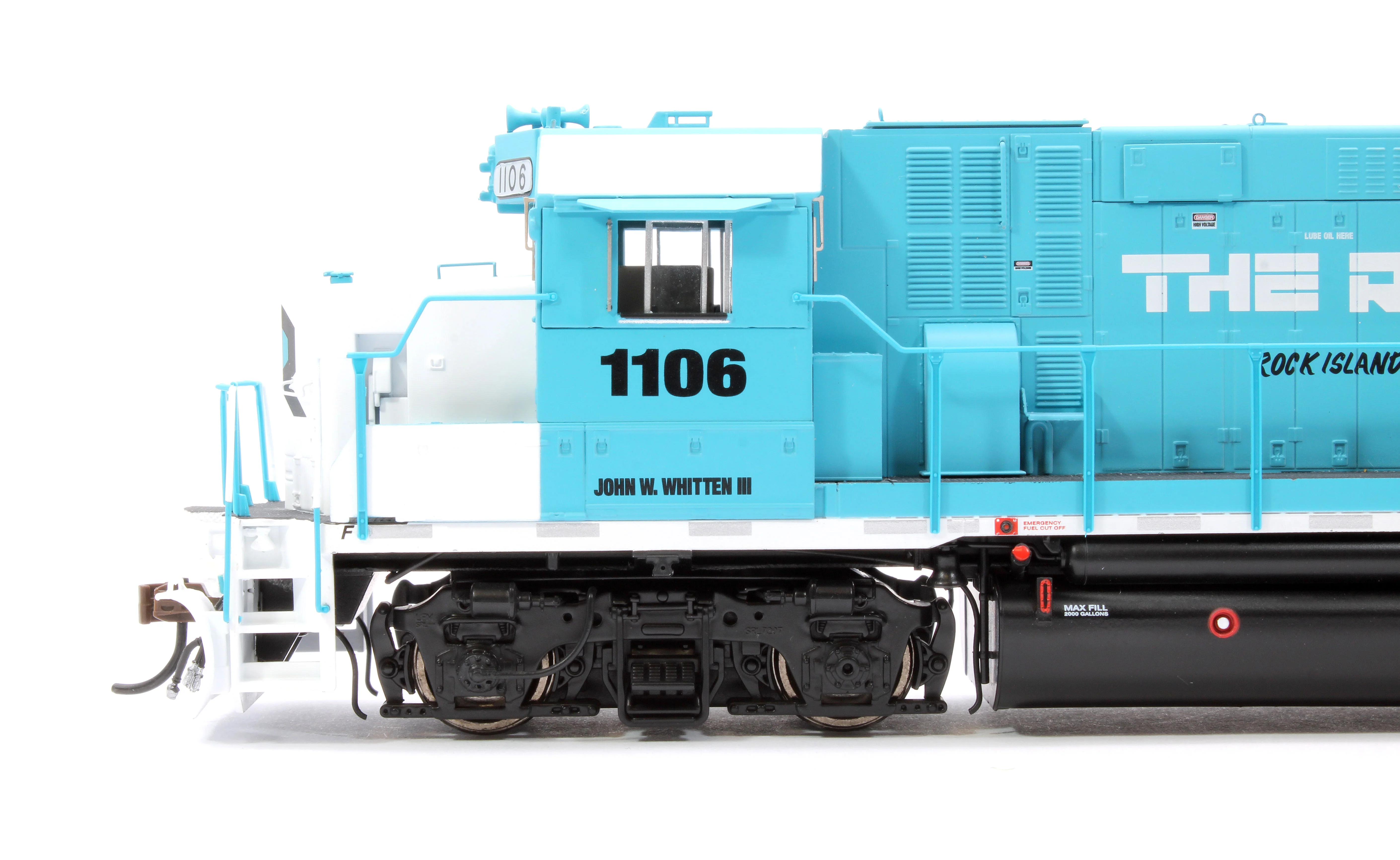 ATHG13245 HO GP15-1, Rock Island Rail #1106 Diesel Locomotive - Image 6