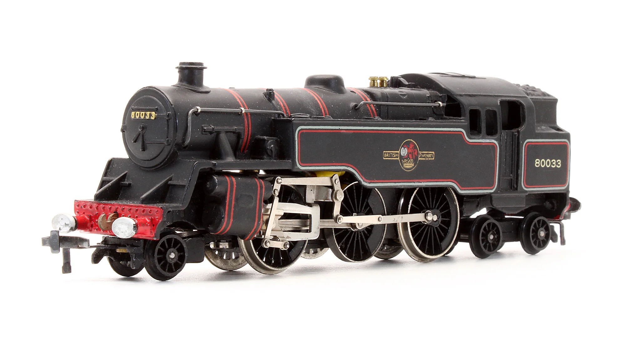 Pre-Owned 2218 BR Black 2-6-4T '80033' Steam Locomotive - 2 Rail - Image 2