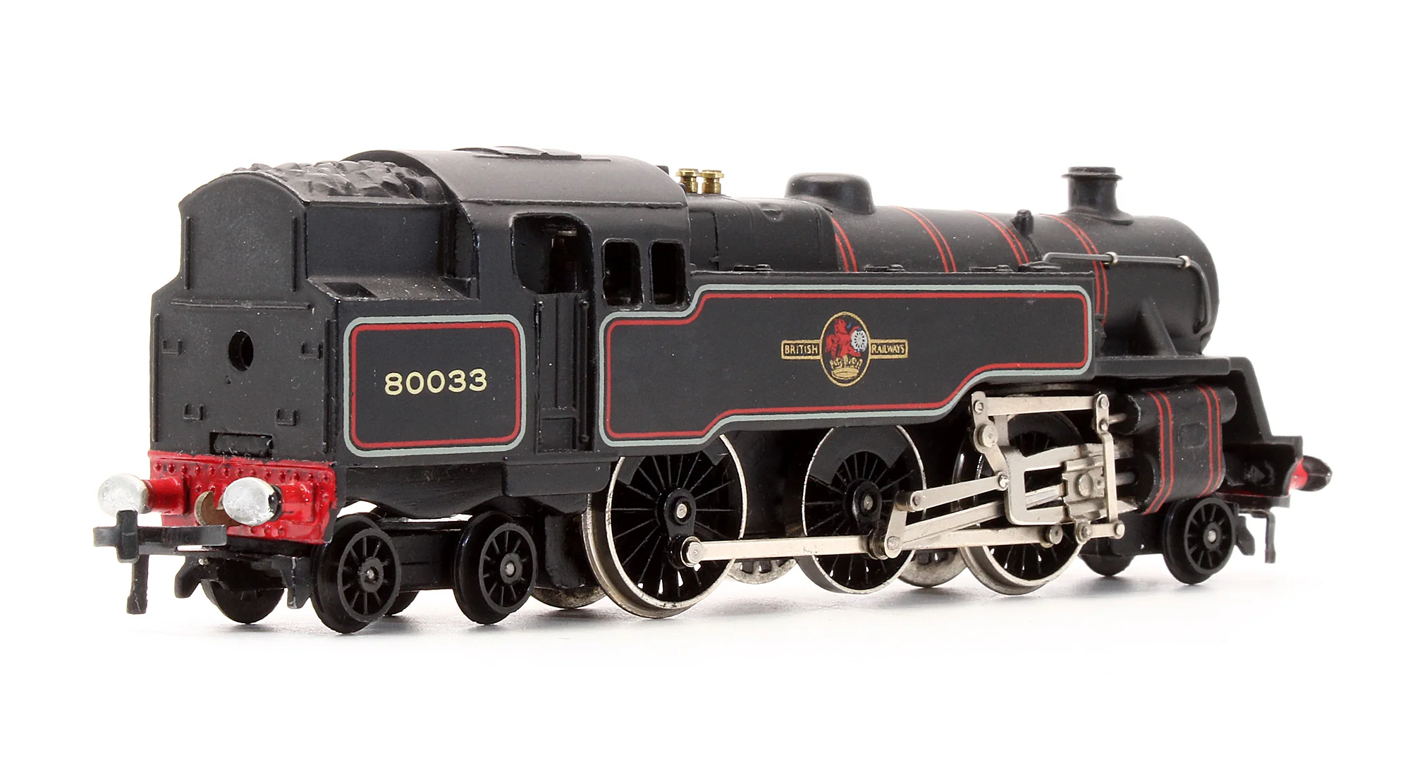 Pre-Owned 2218 BR Black 2-6-4T '80033' Steam Locomotive - 2 Rail - Image 3