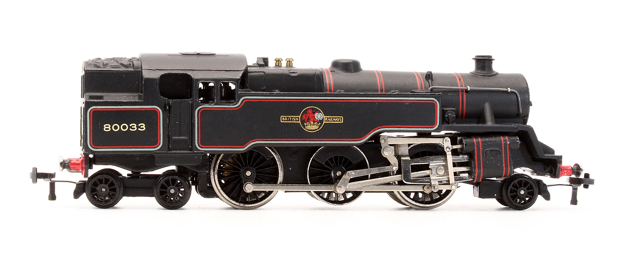 Pre-Owned 2218 BR Black 2-6-4T '80033' Steam Locomotive - 2 Rail - Image 4