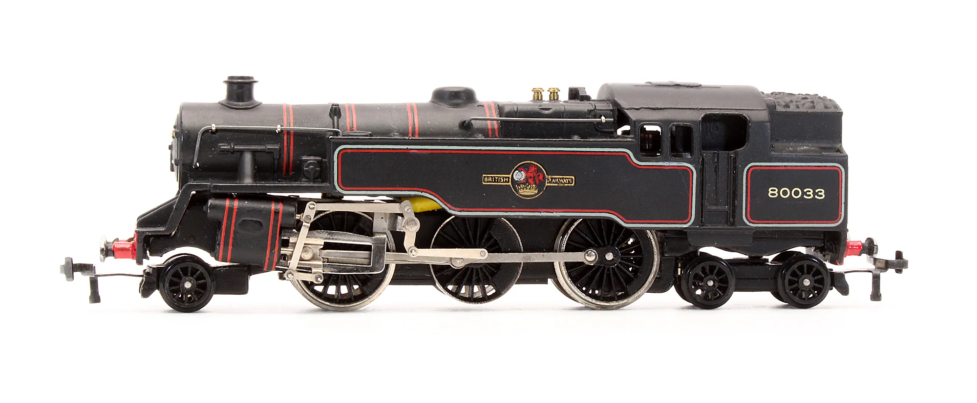 Pre-Owned 2218 BR Black 2-6-4T '80033' Steam Locomotive - 2 Rail - Image 5