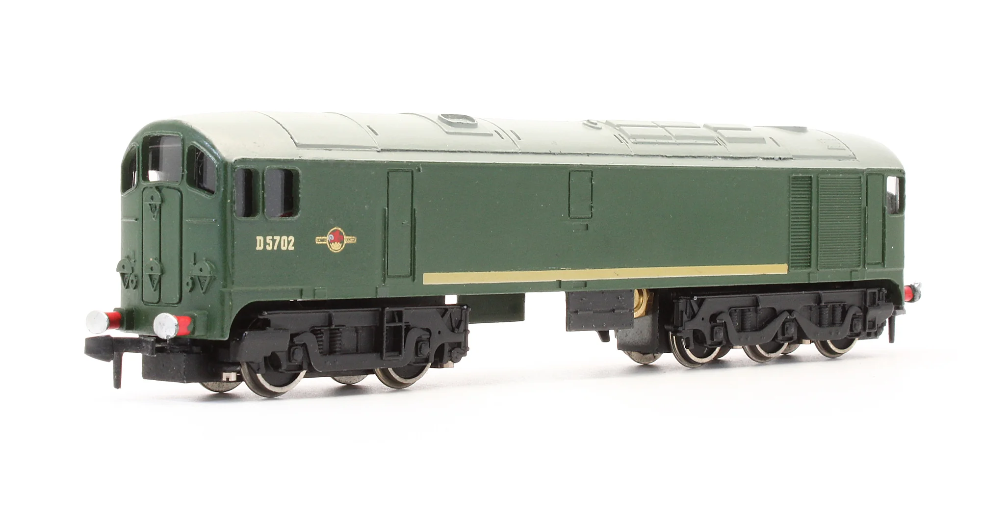 Pre-Owned 2233 BR Green CO-BO D5702 Diesel Locomotive - 2 Rail - Image 2