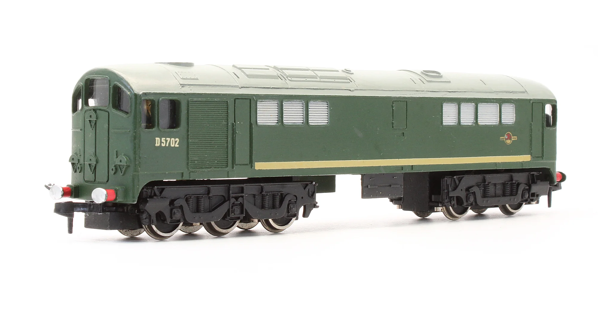 Pre-Owned 2233 BR Green CO-BO D5702 Diesel Locomotive - 2 Rail - Image 3