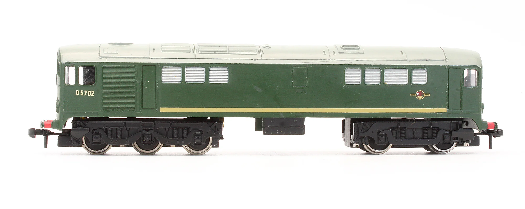 Pre-Owned 2233 BR Green CO-BO D5702 Diesel Locomotive - 2 Rail - Image 4