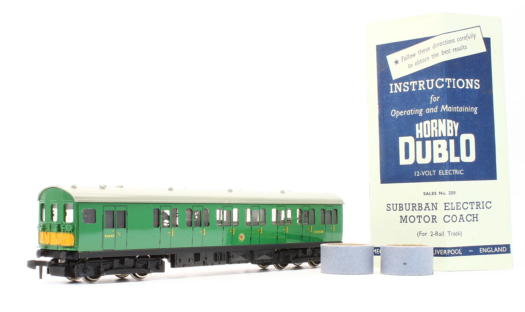 Pre-Owned 2250 BR Green Electric Motor Coach Brake 2nd - 2 Rail
