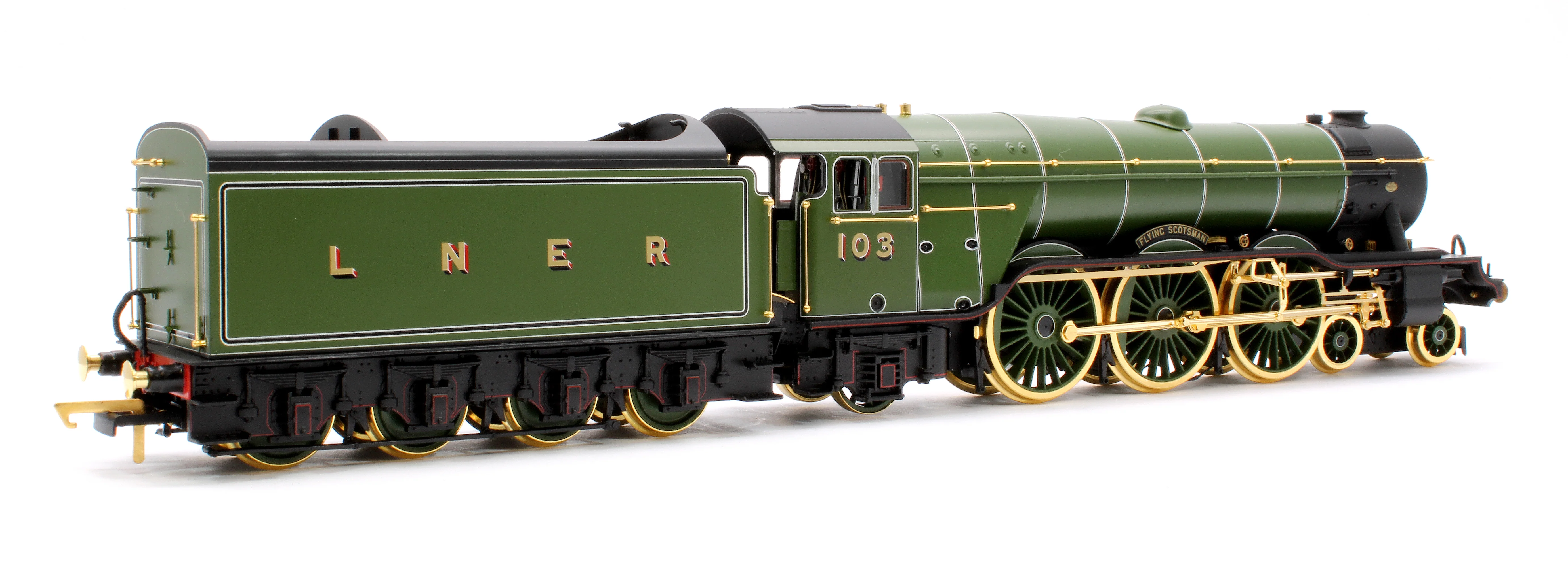 R30210A Hornby Dublo LNER A3 Class 4-6-2 103 'Flying Scotsman' Gold Plated Limited Edition Steam Locomotive - Image 4