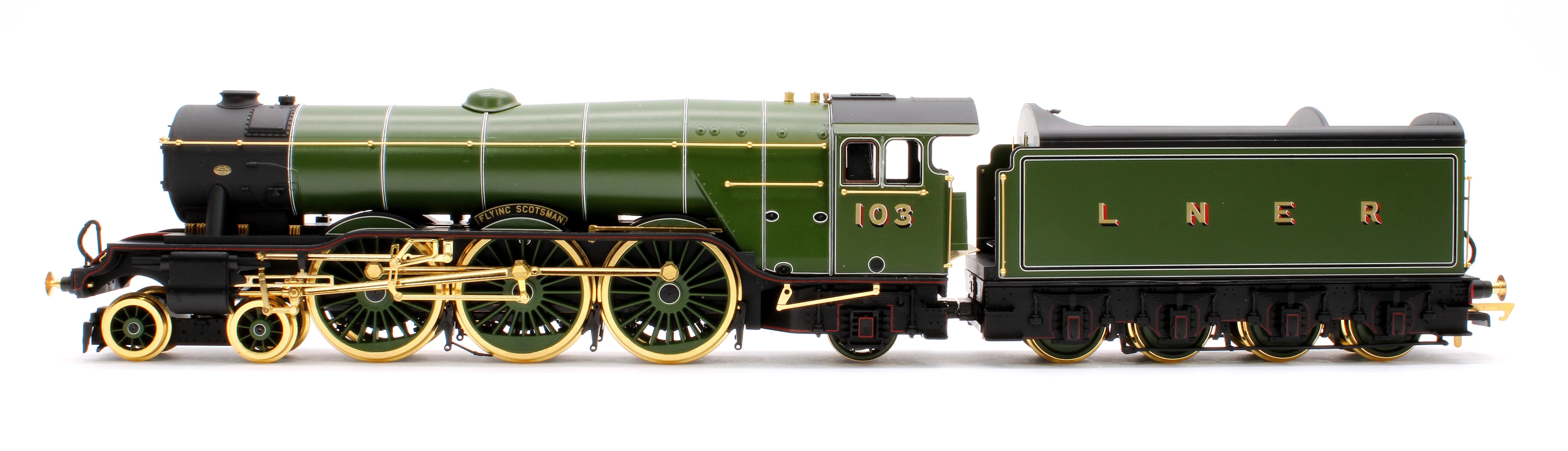 R30210A Hornby Dublo LNER A3 Class 4-6-2 103 'Flying Scotsman' Gold Plated Limited Edition Steam Locomotive - Image 6