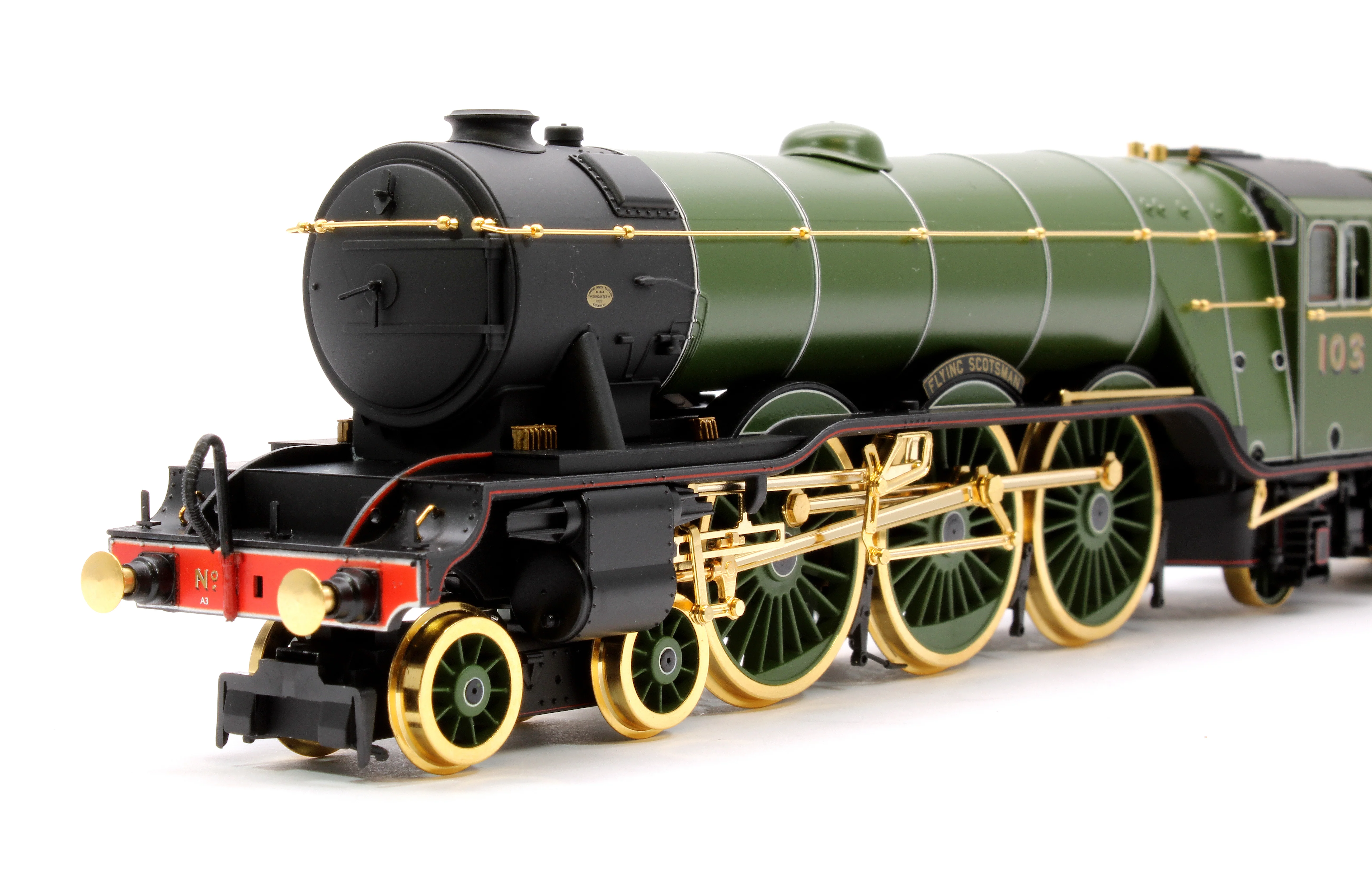 R30210A Hornby Dublo LNER A3 Class 4-6-2 103 'Flying Scotsman' Gold Plated Limited Edition Steam Locomotive - Image 7