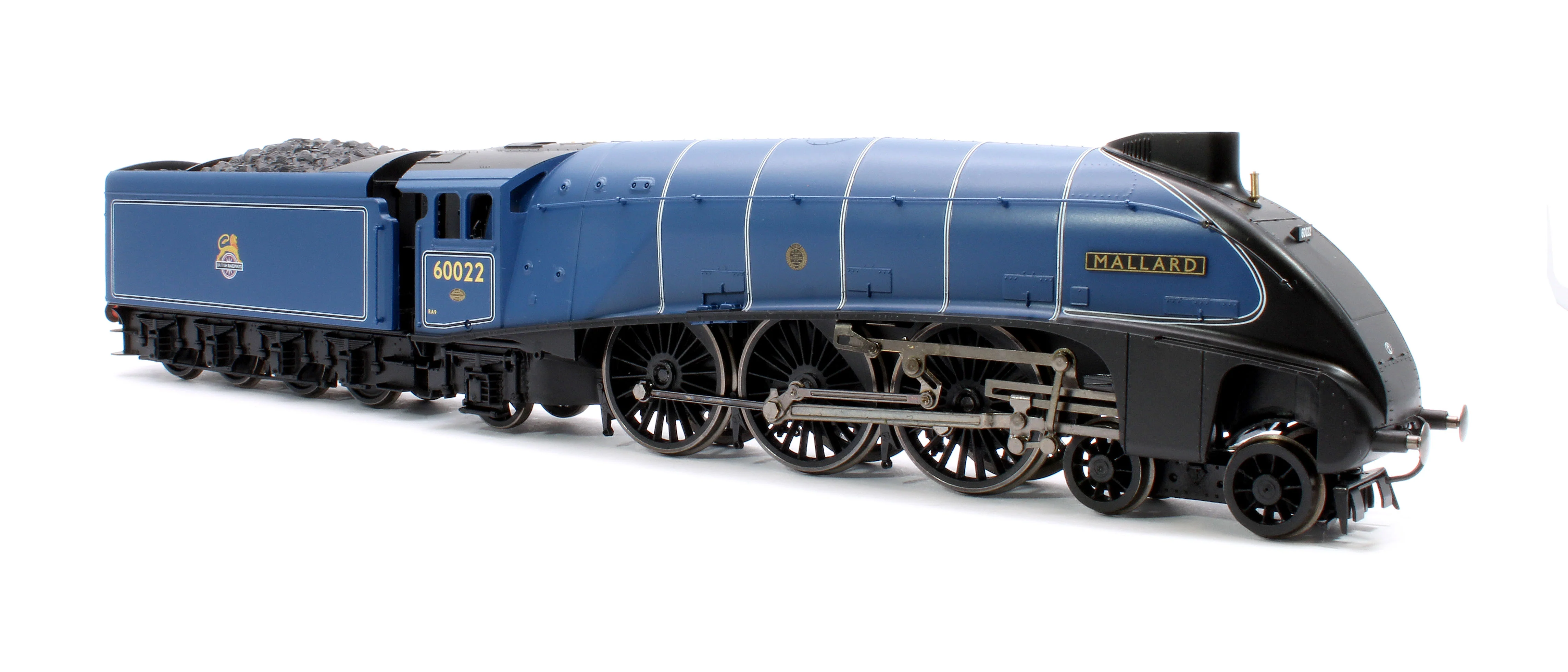 R1282M Class A4 4-6-2 Mallard Record Breaker BR Blue Train Set - Image 5