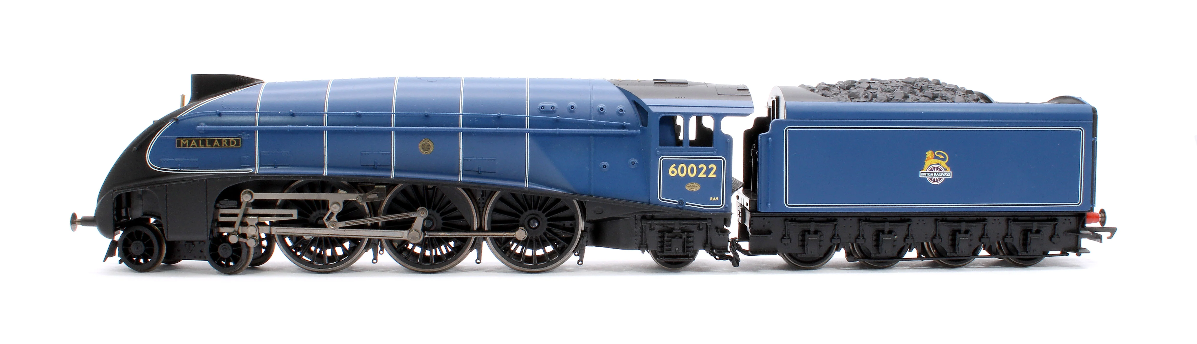 R1282M Class A4 4-6-2 Mallard Record Breaker BR Blue Train Set - Image 6