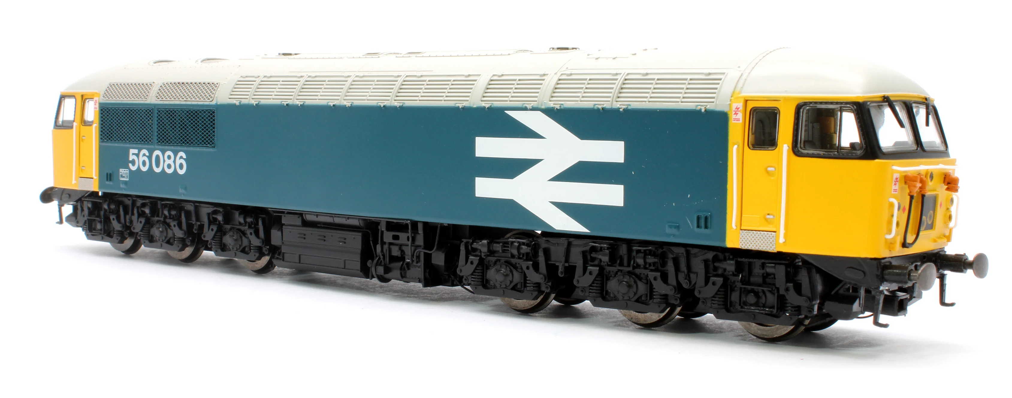 R30082 Class 56 086 BR Blue Large Logo Diesel Locomotive - Image 4
