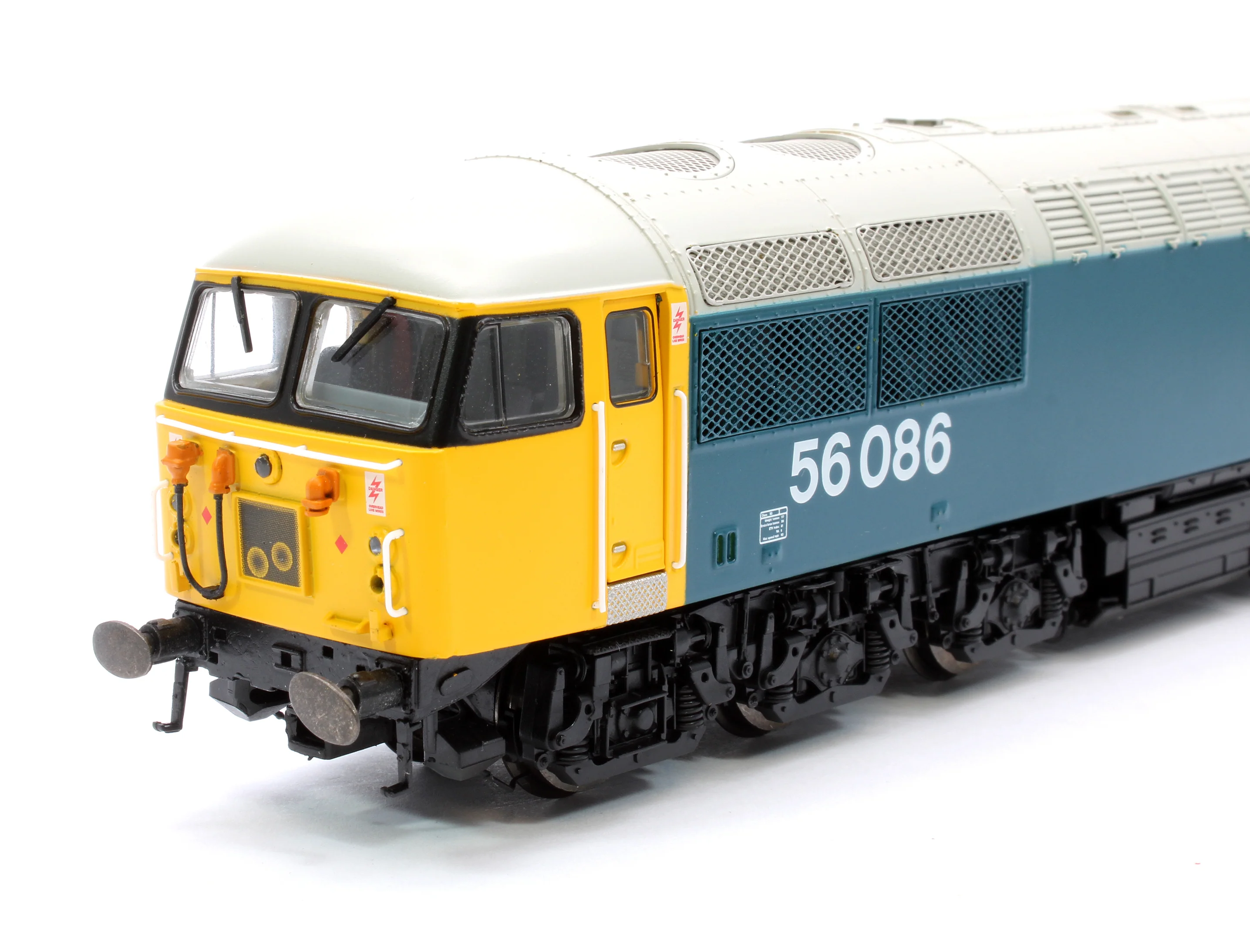 R30082 Class 56 086 BR Blue Large Logo Diesel Locomotive - Image 6