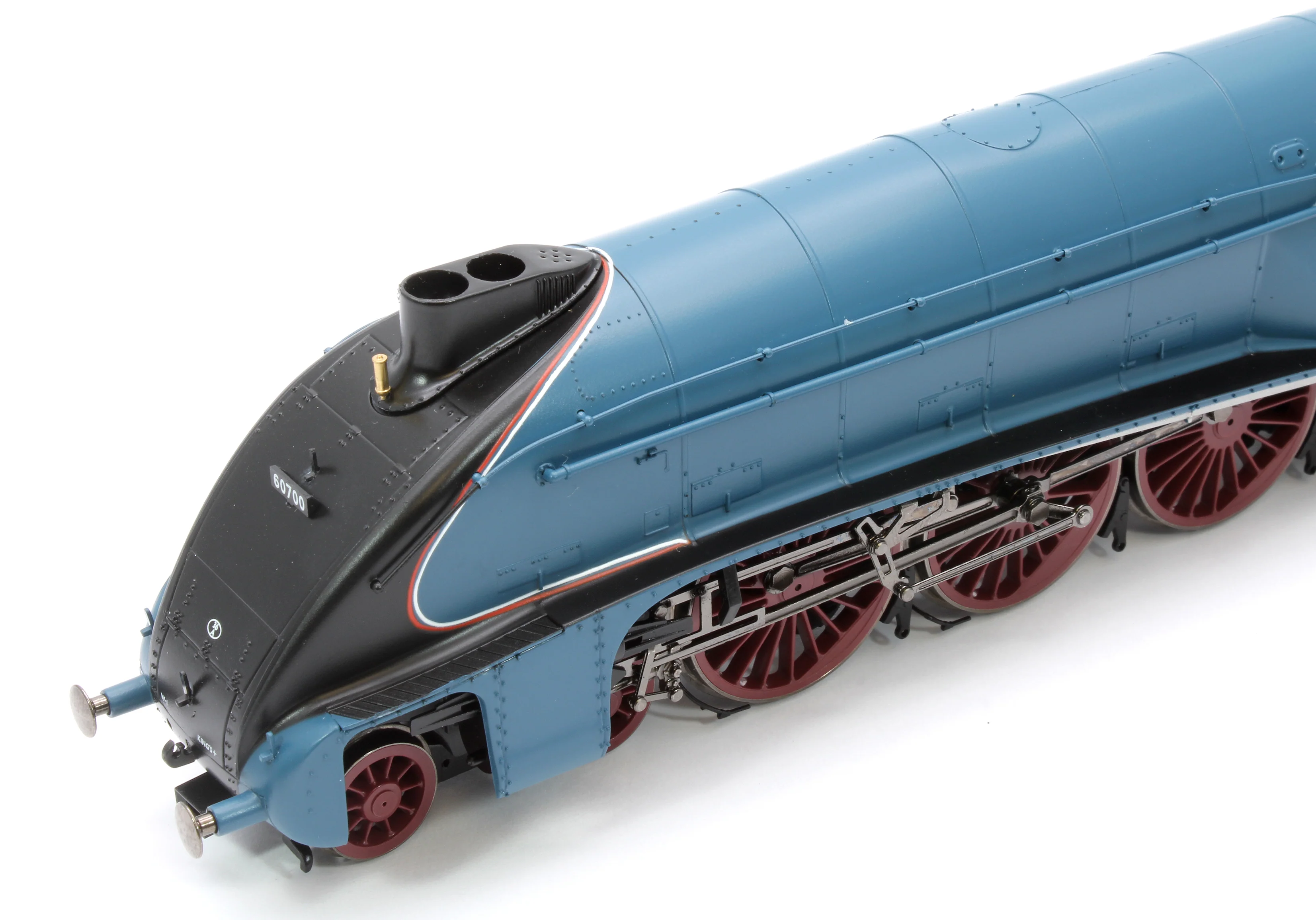 R30125 W1 Class 'Hush Hush' Streamlined 4-6-4 BR Garter Blue '60700' Steam Locomotive - Image 10