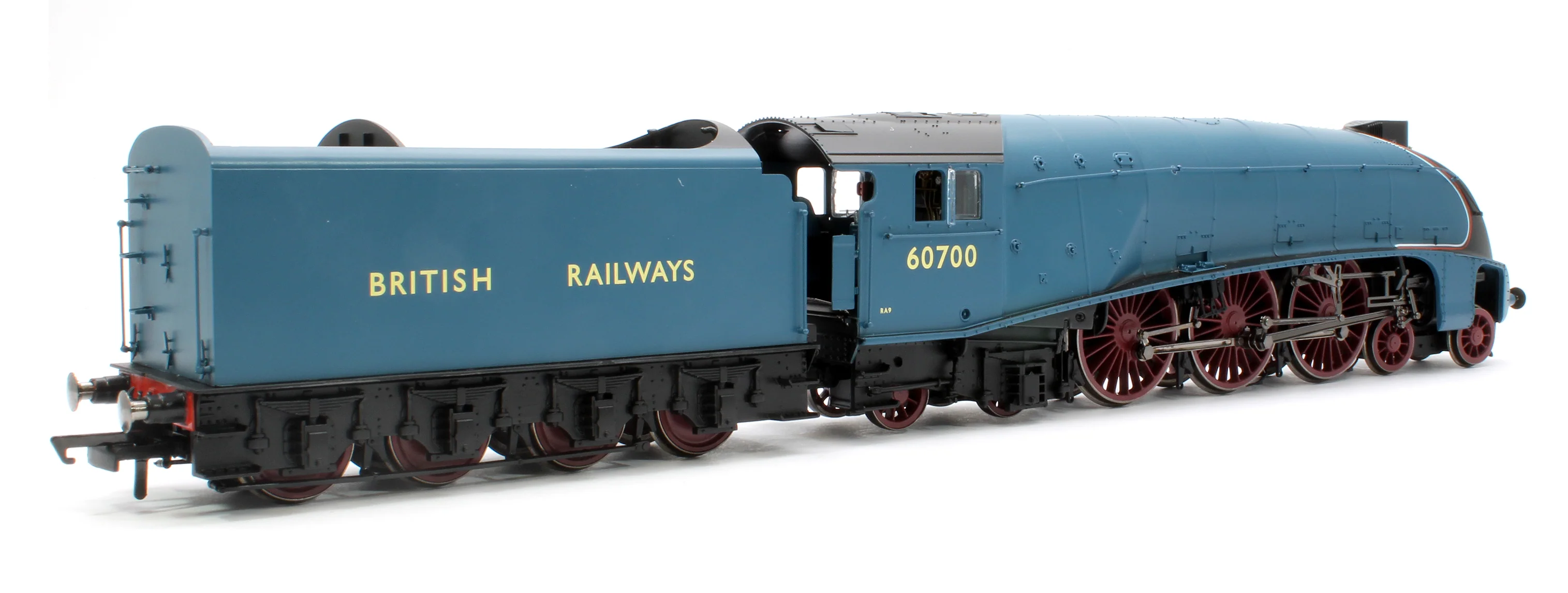 R30125 W1 Class 'Hush Hush' Streamlined 4-6-4 BR Garter Blue '60700' Steam Locomotive - Image 3