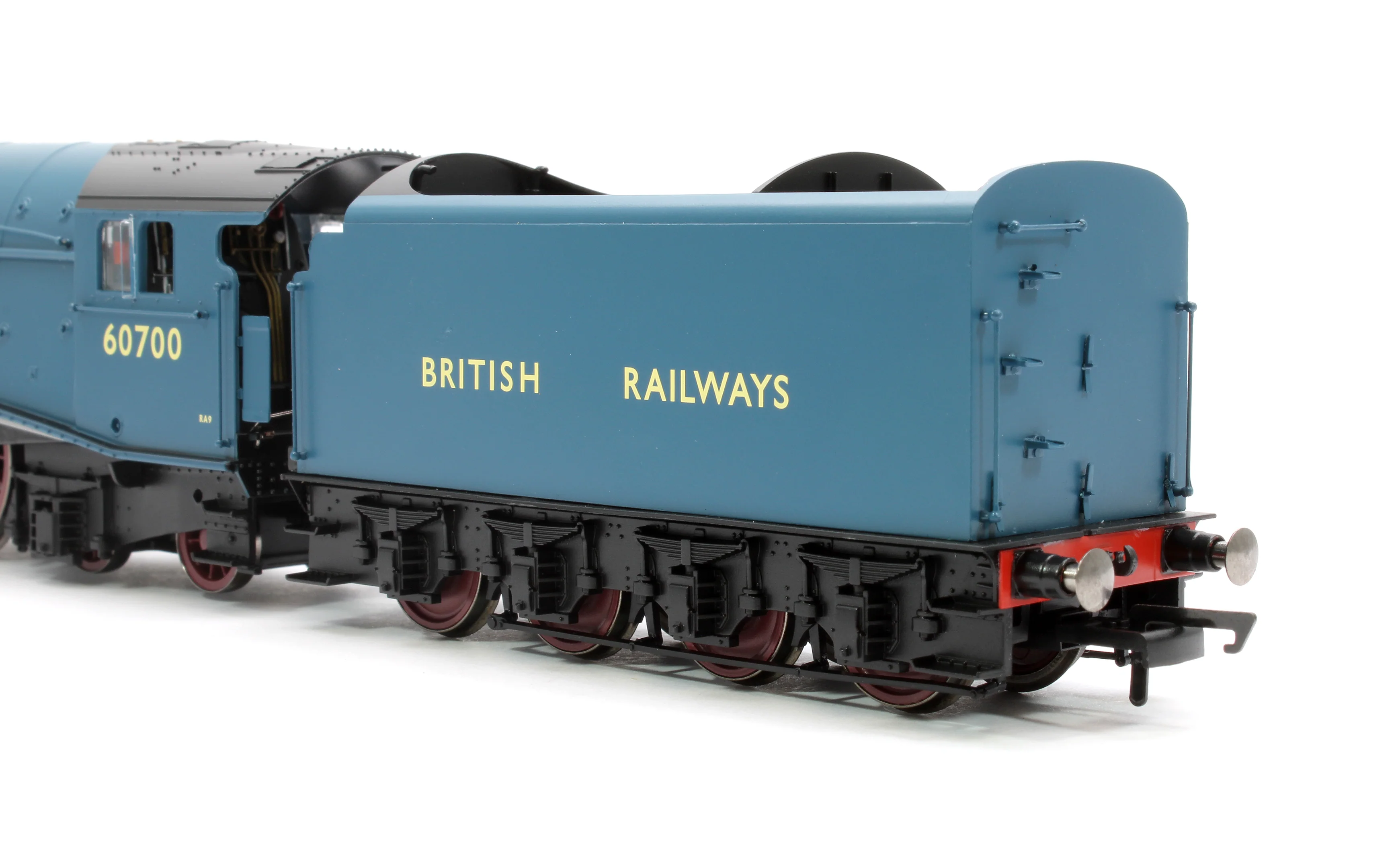 R30125 W1 Class 'Hush Hush' Streamlined 4-6-4 BR Garter Blue '60700' Steam Locomotive - Image 8