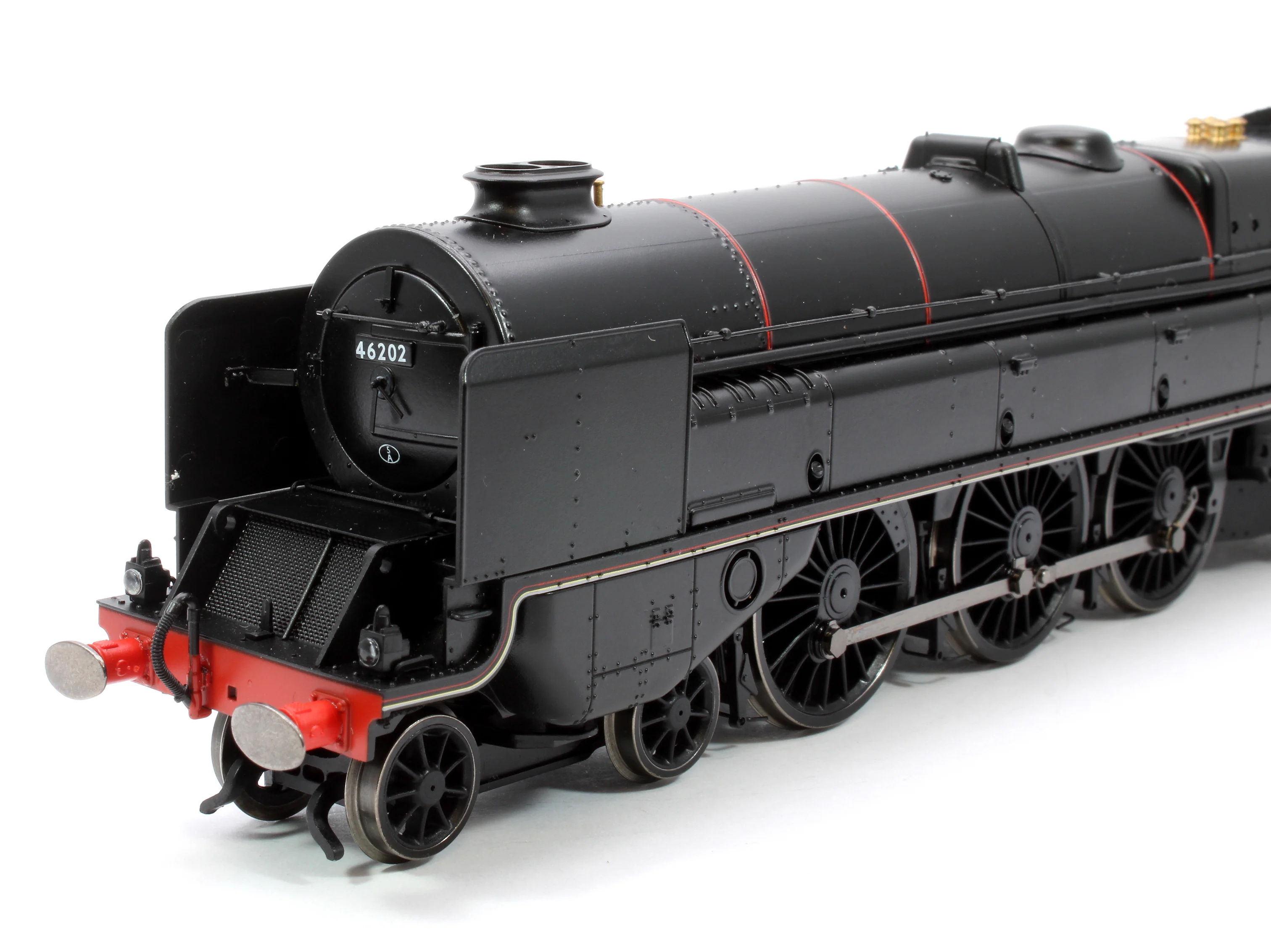 R30135TXS Princess Royal Class 'The Turbomotive' 4-6-2 BR Black Early Emblem 46202 Steam Locomotive - DCC Sound Fitted - Image 6