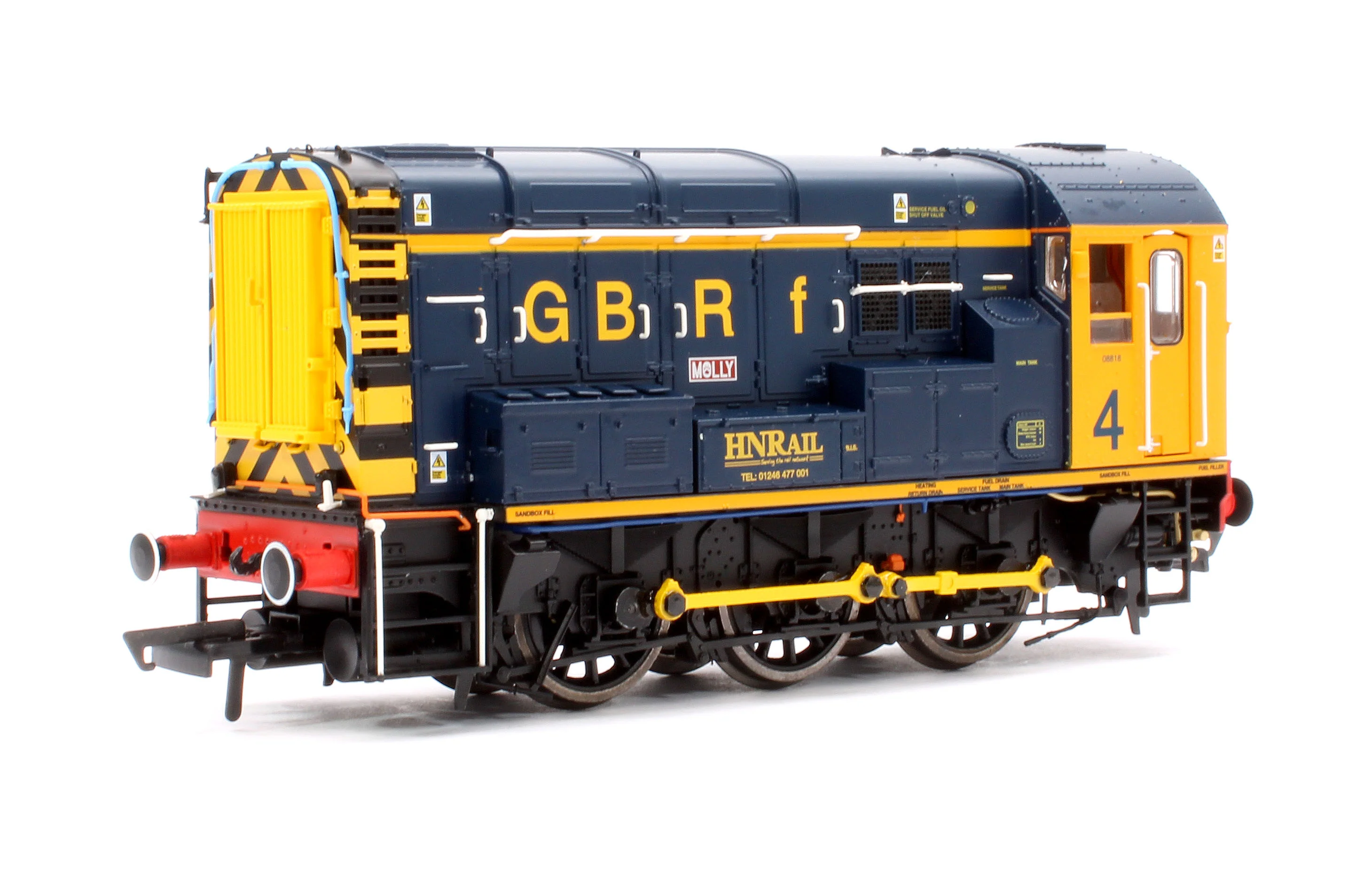 R30141 Class 08 0-6-0 08818 'Molly' GB Railfreight Diesel Shunter