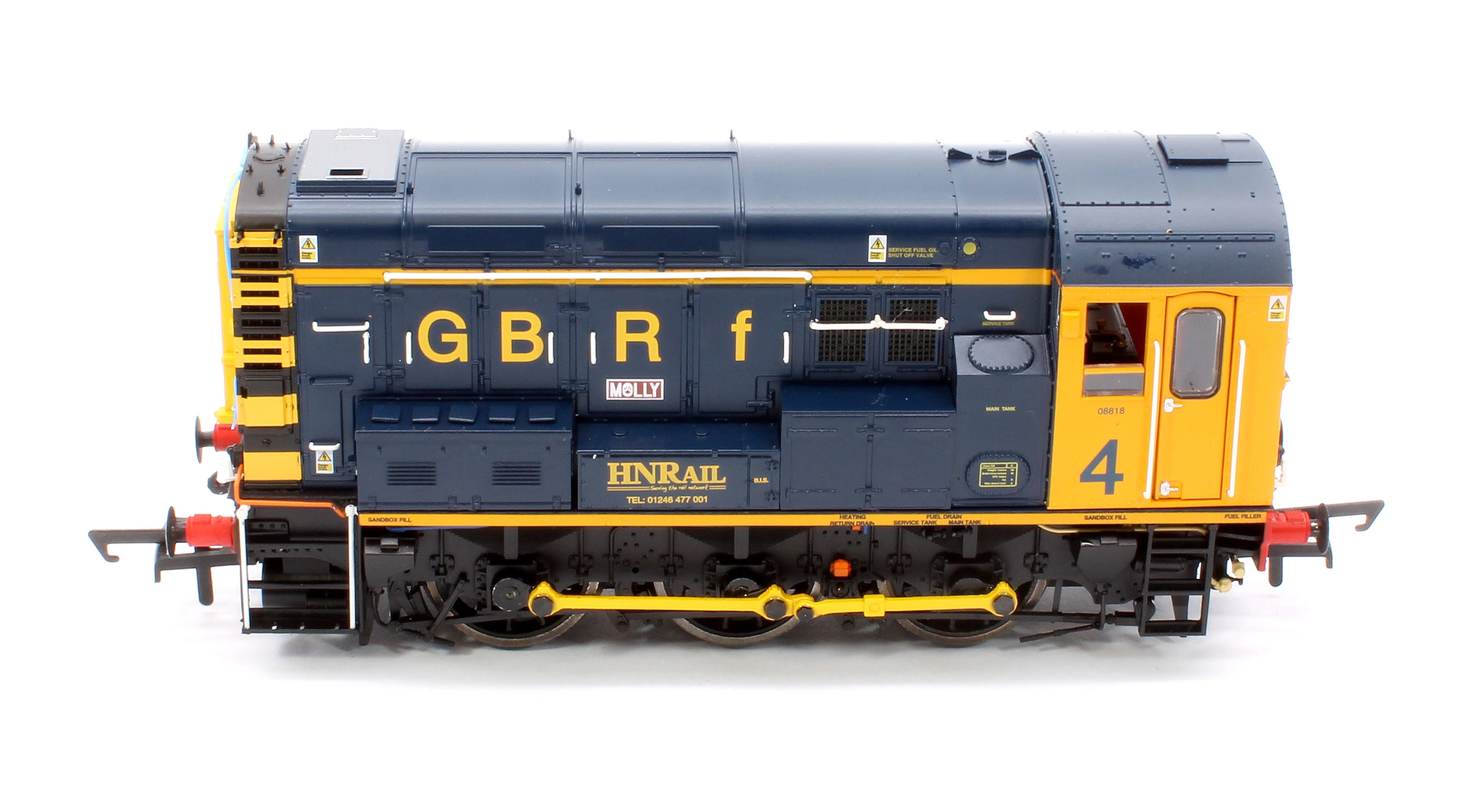 R30141 Class 08 0-6-0 08818 'Molly' GB Railfreight Diesel Shunter - Image 10