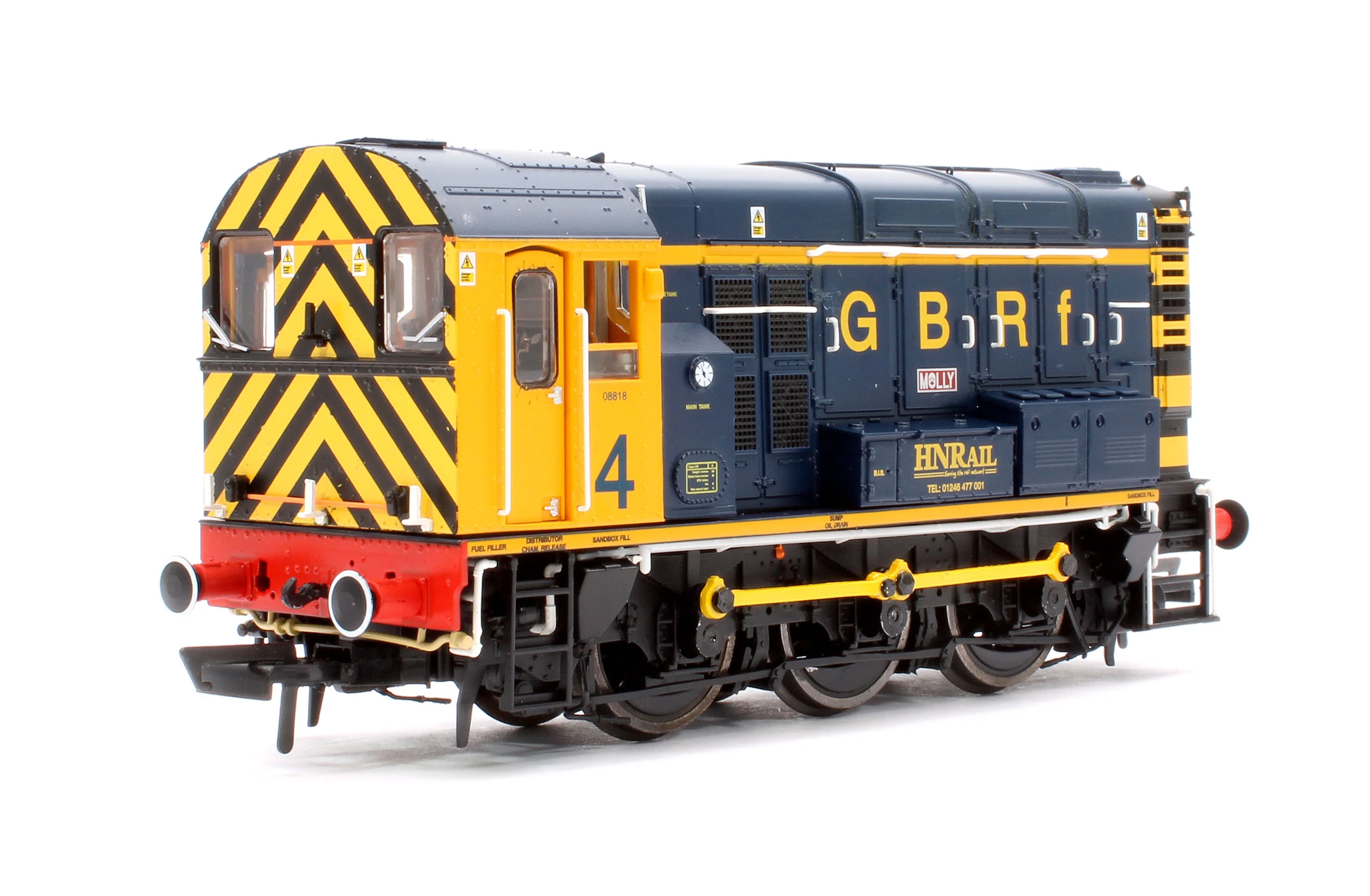 R30141 Class 08 0-6-0 08818 'Molly' GB Railfreight Diesel Shunter - Image 3