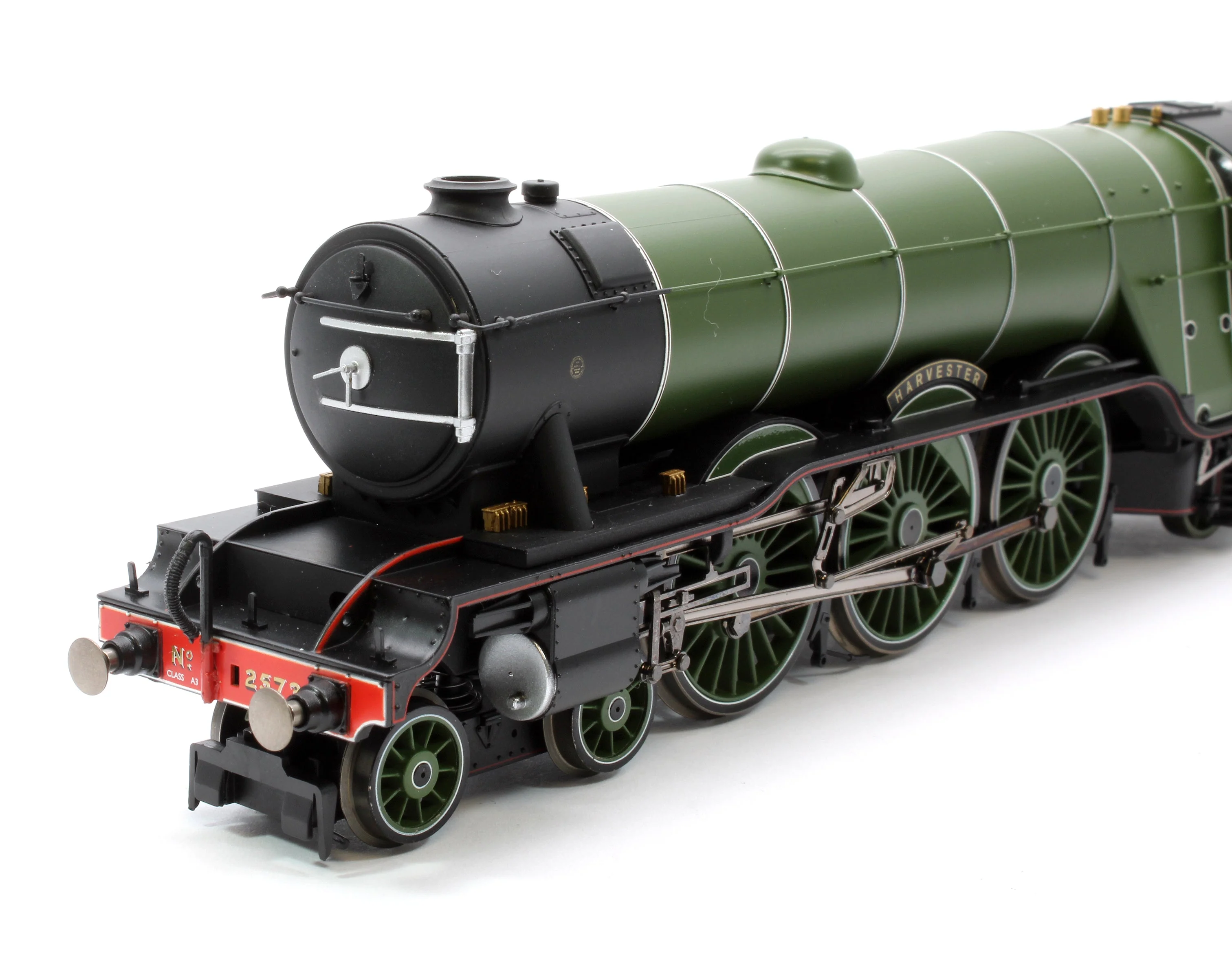 Pre-Owned R30216 Class A3 No.2573 'Harvester' (diecast footplate and flickering firebox) LNER Green Steam Locomotive - DCC Fitted - Image 6