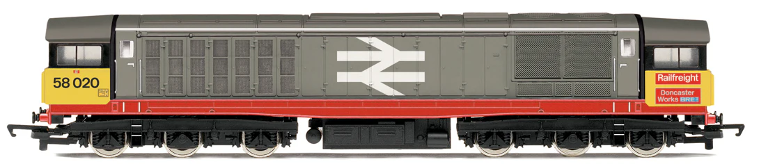 R30329 RailRoad Plus BR Class 58 002 Large Arrow Co-Co Diesel Locomotive