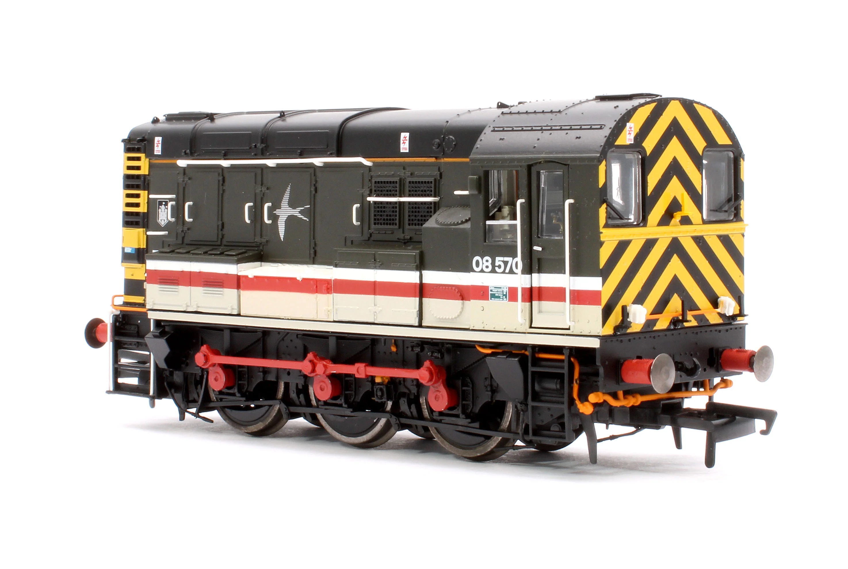 R30368 Class 08 BR Intercity Swallow 0-6-0 No. 08570 Diesel Locomotive - Image 2