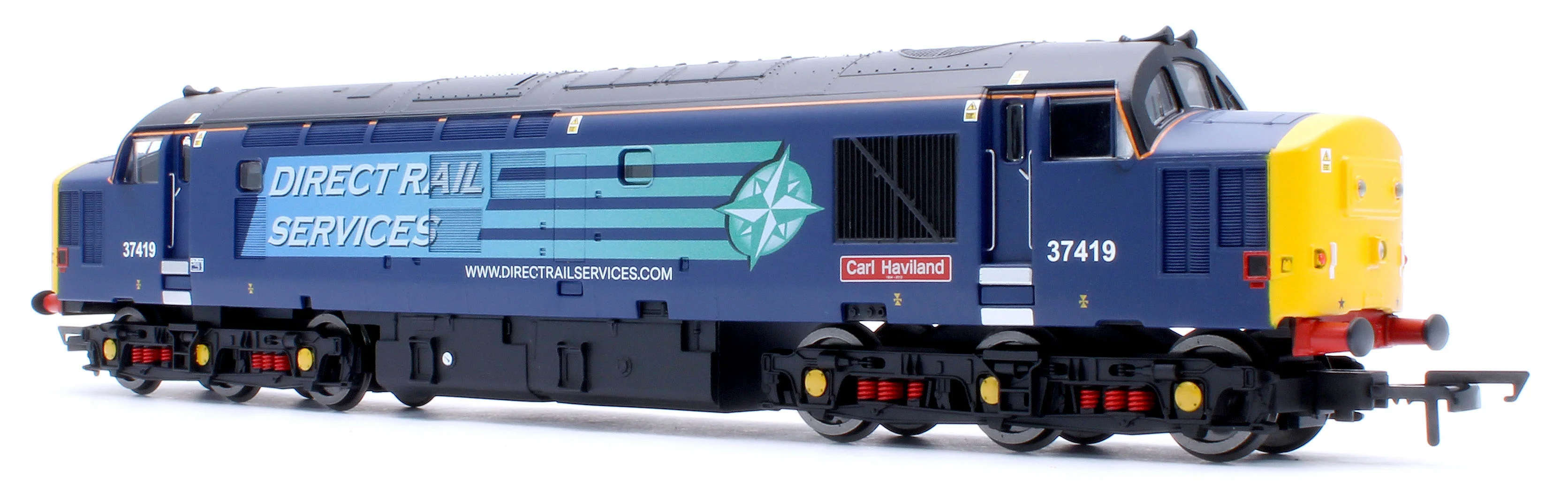 R30437 RailRoad Class 37 DRS 'Carl Haviland' 37419 Diesel Locomotive - Image 3