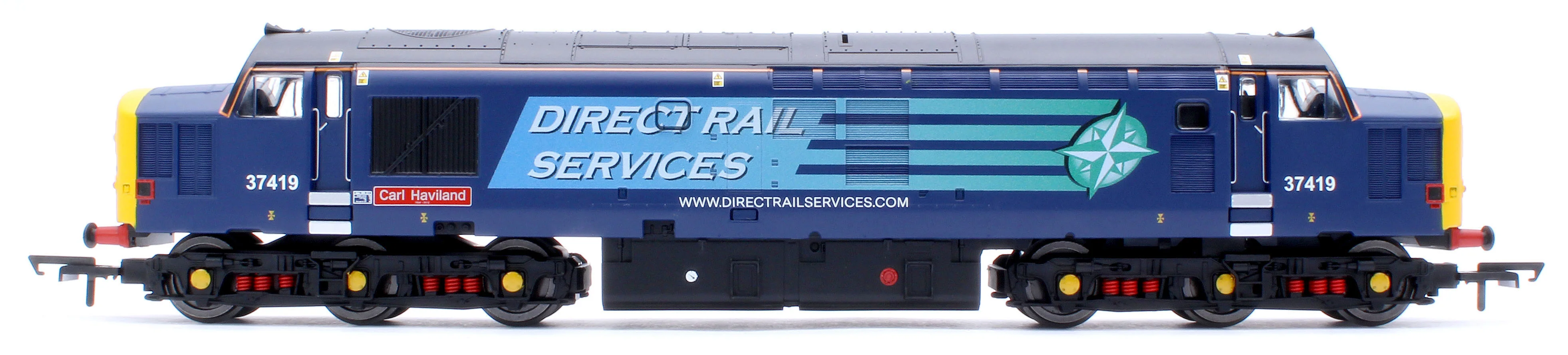 R30437 RailRoad Class 37 DRS 'Carl Haviland' 37419 Diesel Locomotive - Image 5