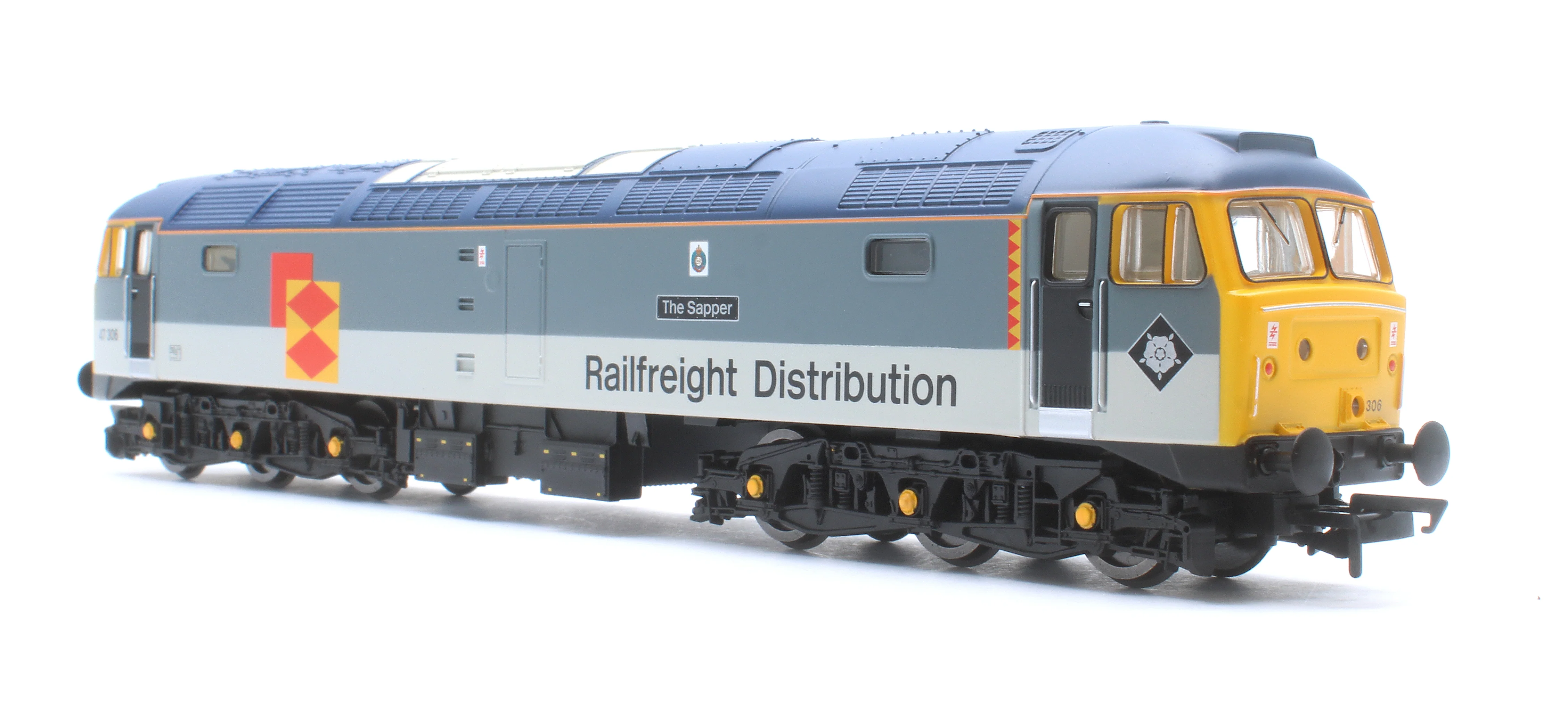 R30440TXS RailRoad Class 47 Railfreight Distribution 'The Sapper' 47306 Diesel Locomotive - DCC Sound - Image 2