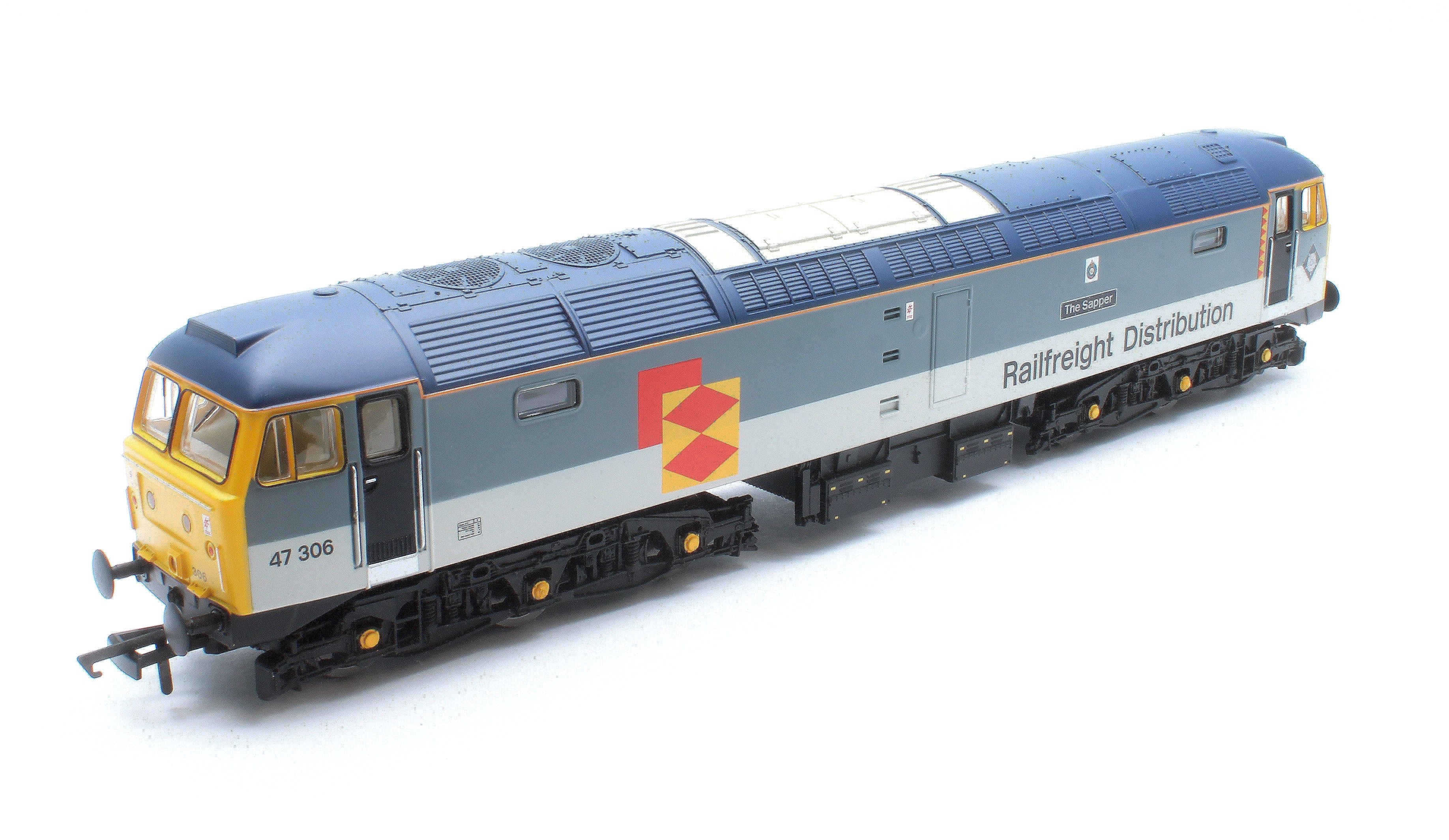 R30440TXS RailRoad Class 47 Railfreight Distribution 'The Sapper' 47306 Diesel Locomotive - DCC Sound - Image 7
