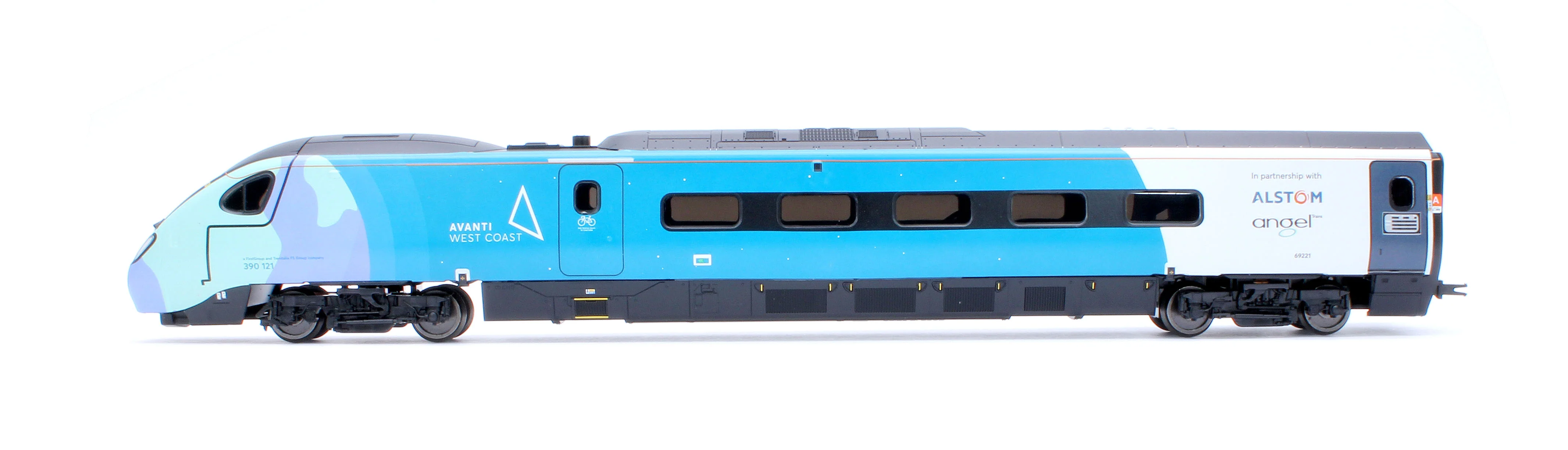 R30444 Avanti West Coast Class 390 COP26 Livery 4 Car Train Pack No.390121 - Image 7