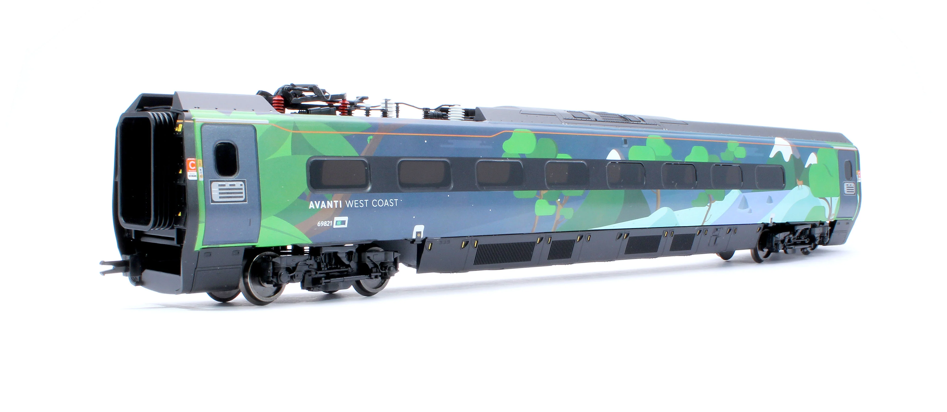 R30444 Avanti West Coast Class 390 COP26 Livery 4 Car Train Pack No.390121 - Image 8