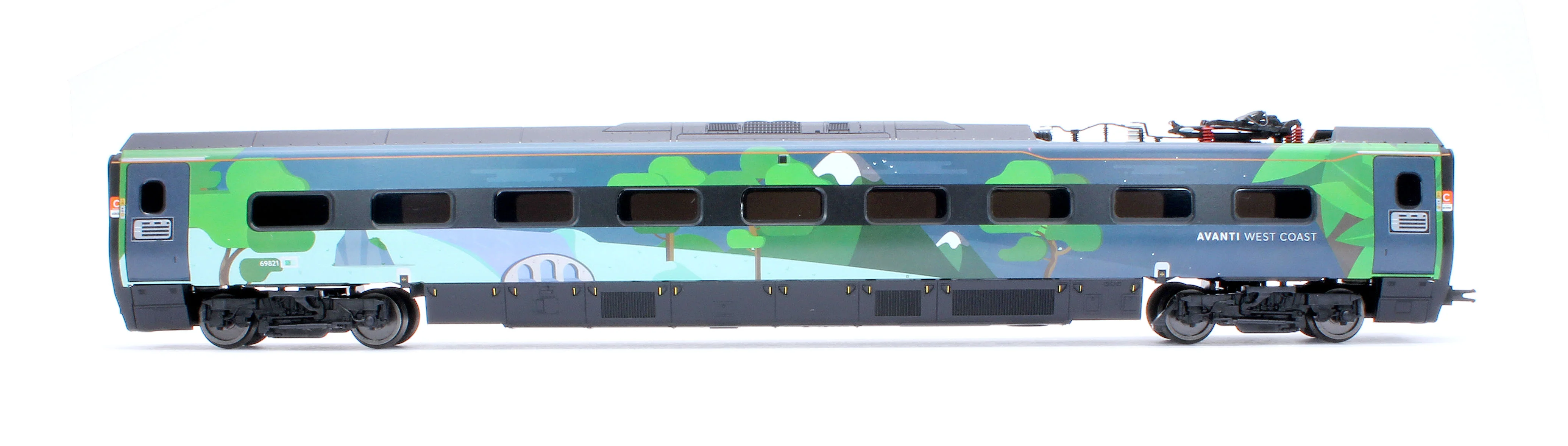 R30444 Avanti West Coast Class 390 COP26 Livery 4 Car Train Pack No.390121 - Image 9