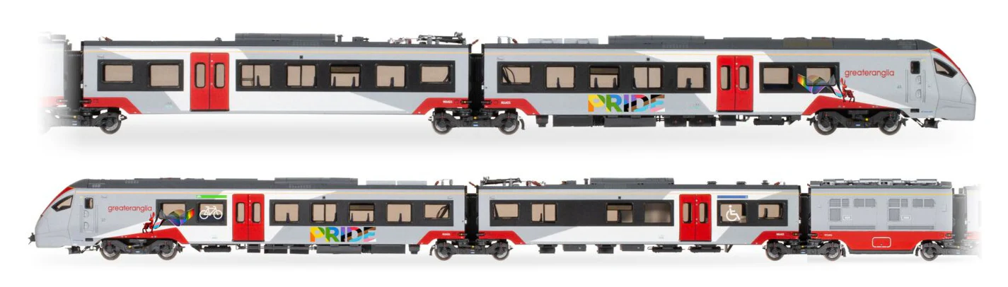 R30446 Greater Anglia Class 755-4 FLIRT 4 Car Pride Livery Train Pack - Image 12