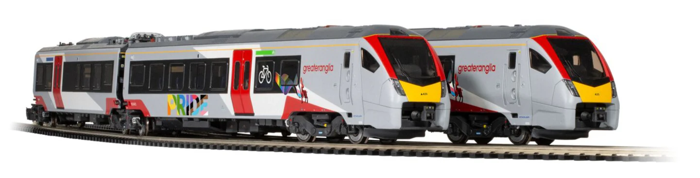 R30446 Greater Anglia Class 755-4 FLIRT 4 Car Pride Livery Train Pack - Image 13