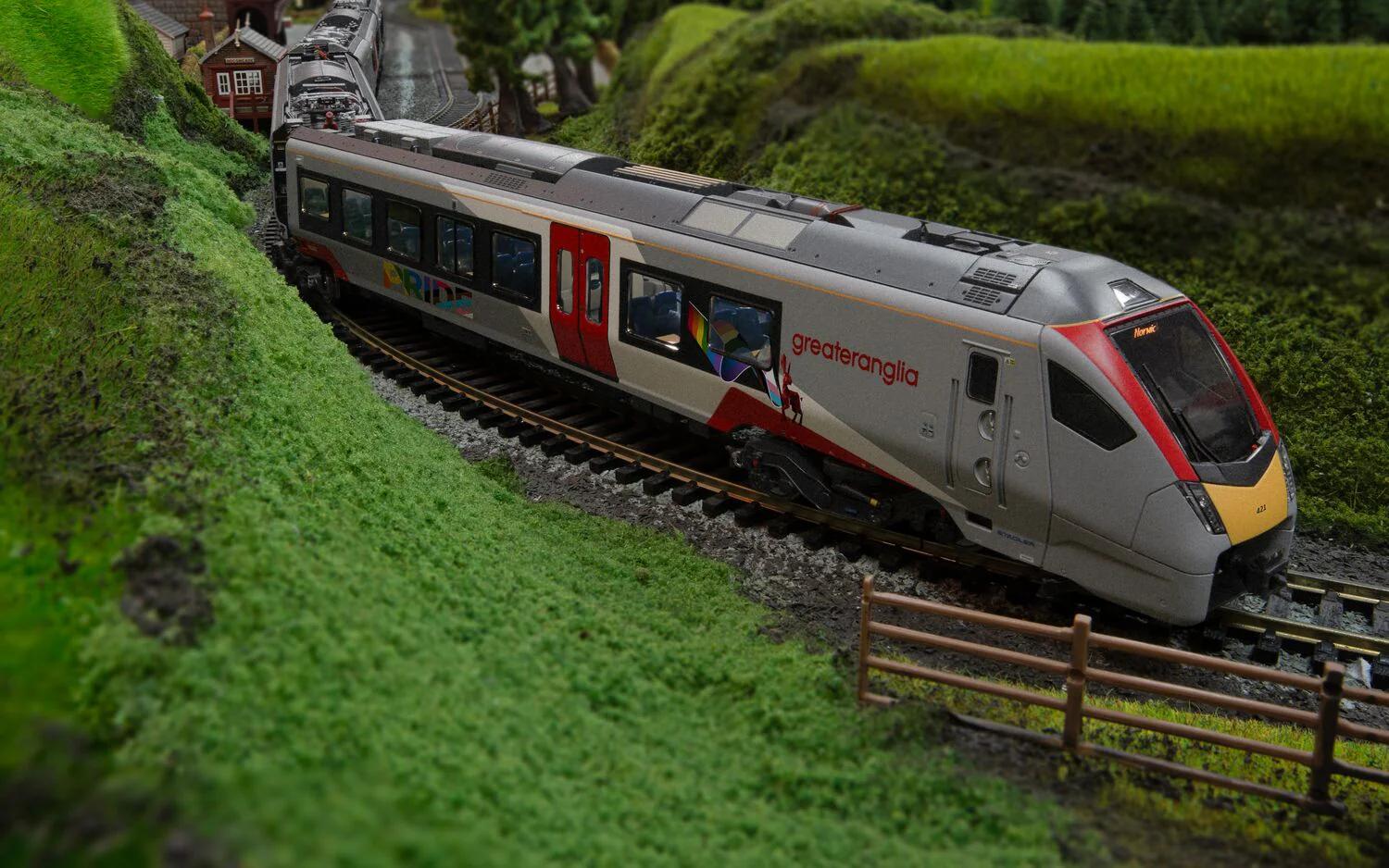 R30446 Greater Anglia Class 755-4 FLIRT 4 Car Pride Livery Train Pack - Image 25