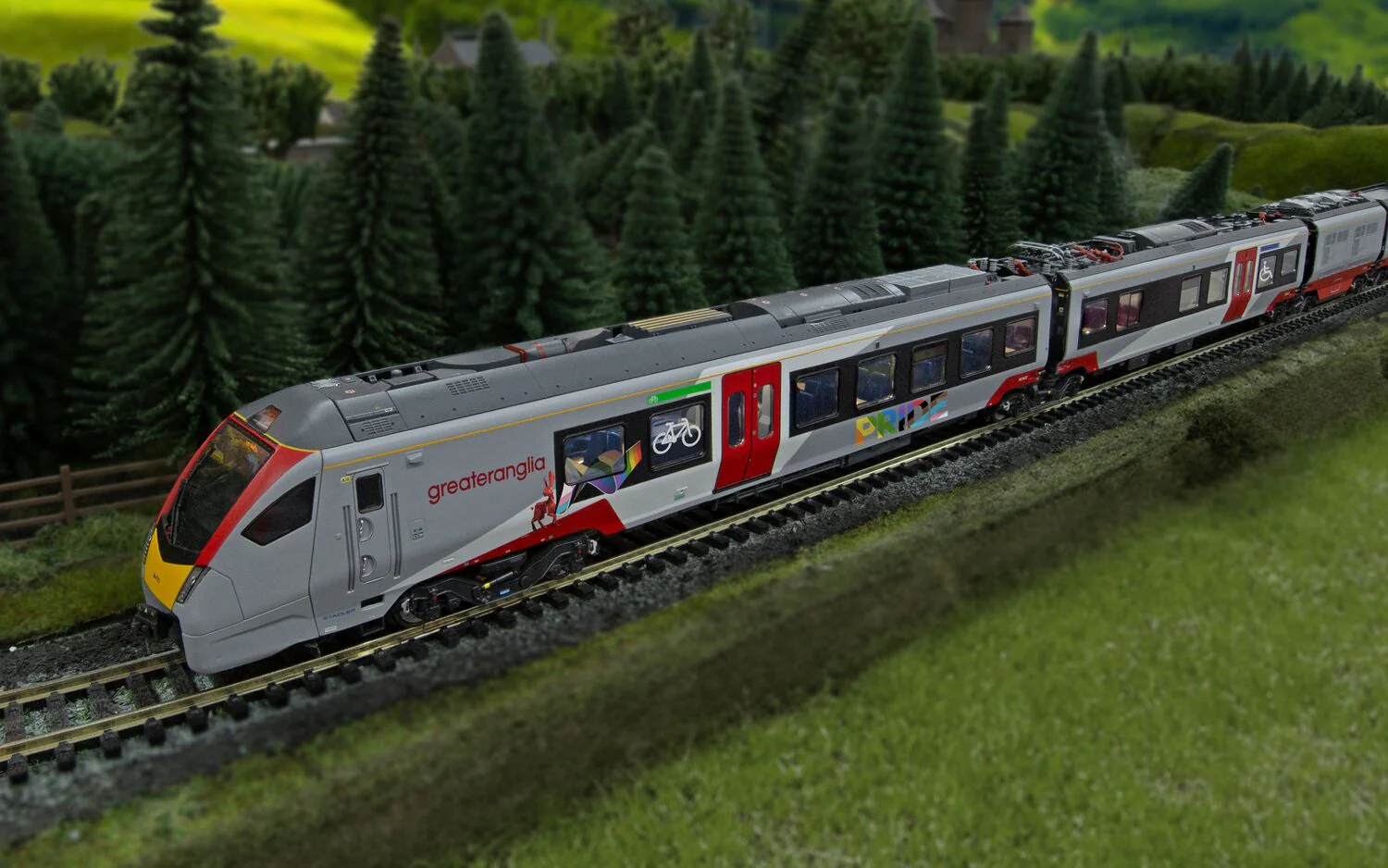 R30446 Greater Anglia Class 755-4 FLIRT 4 Car Pride Livery Train Pack - Image 26