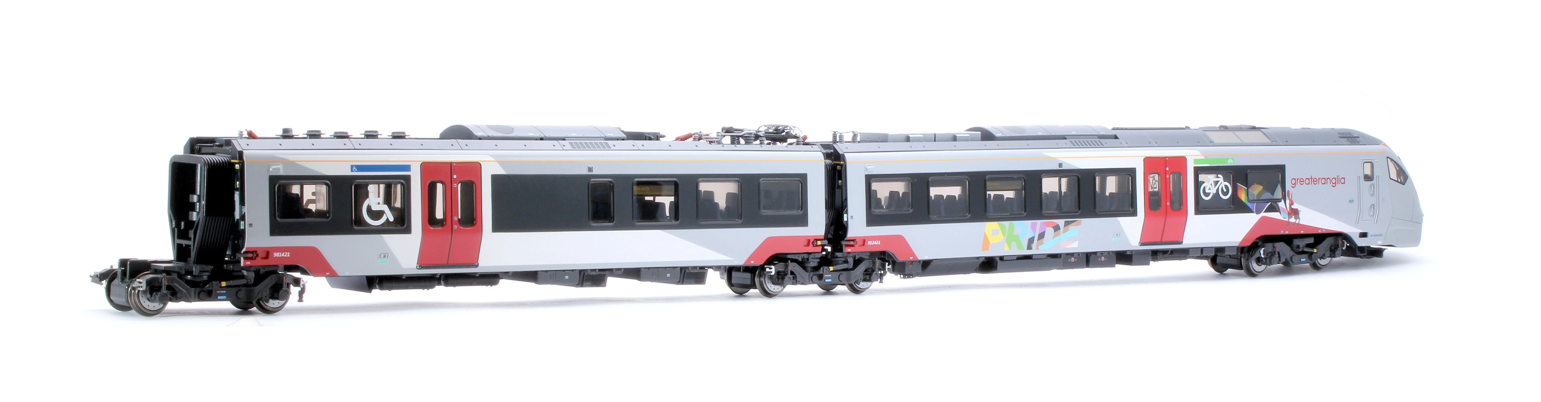 R30446 Greater Anglia Class 755-4 FLIRT 4 Car Pride Livery Train Pack - Image 3