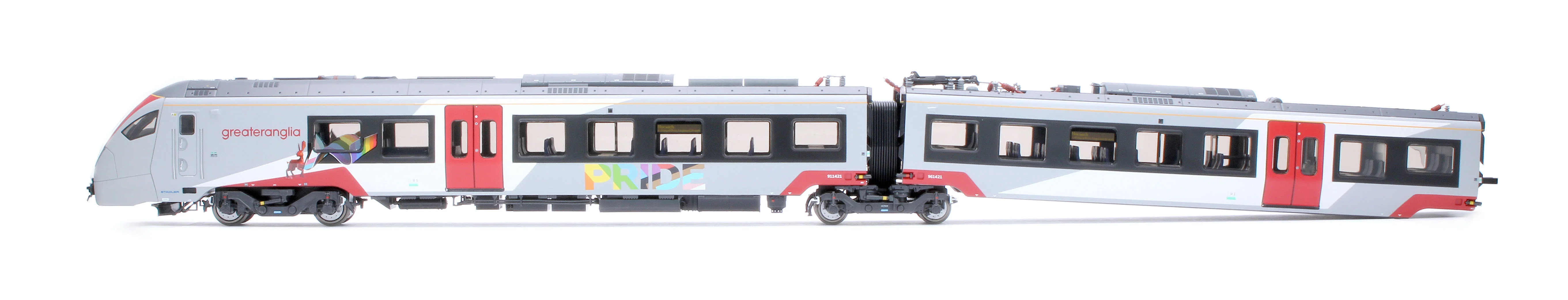 R30446 Greater Anglia Class 755-4 FLIRT 4 Car Pride Livery Train Pack - Image 6