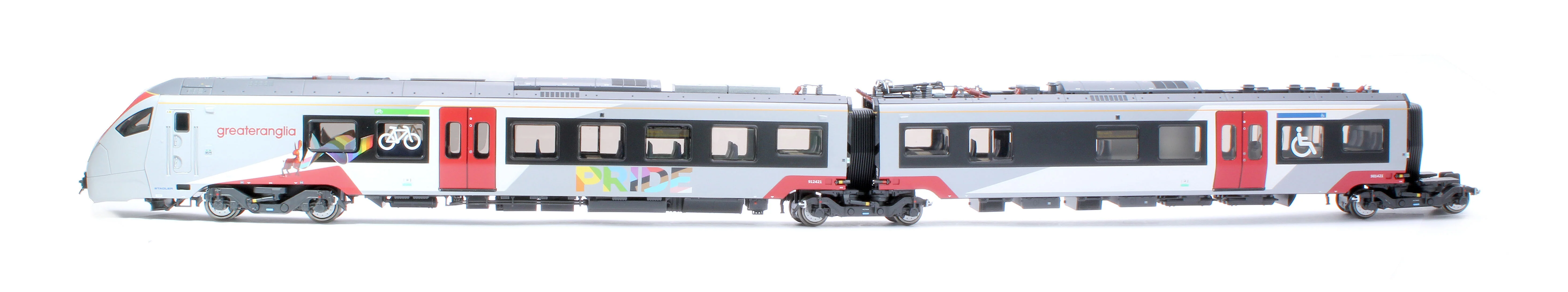 R30446 Greater Anglia Class 755-4 FLIRT 4 Car Pride Livery Train Pack - Image 7
