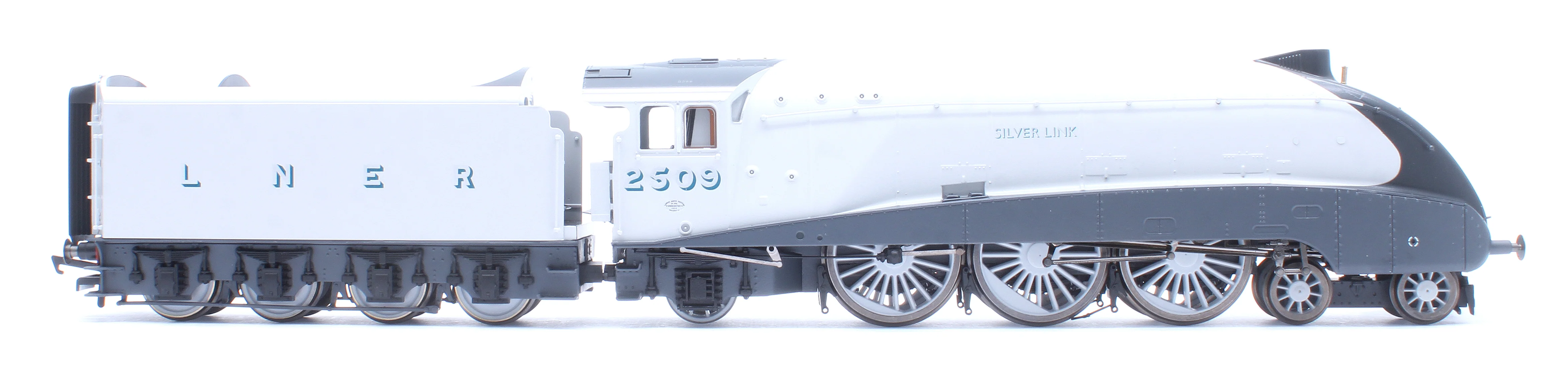 R30456 Hornby Dublo Class A4 4-6-2 LNER No.2509 'Silver Link' (90th Anniversary Collection) Steam Locomotive - Image 5