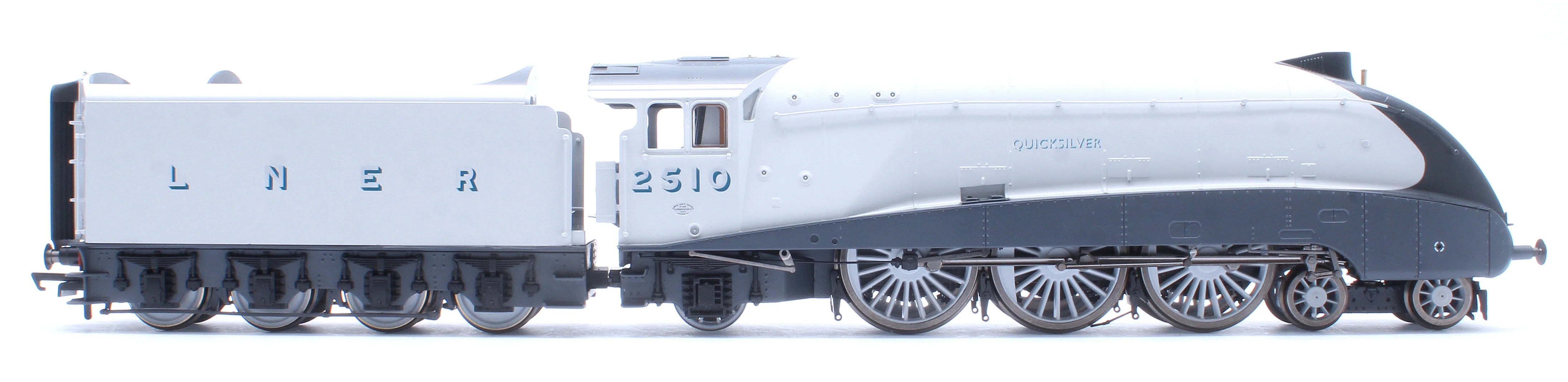 R30457 Hornby Dublo Class A4 4-6-2 LNER No.2510 'Quicksilver' (90th Anniversary Collection) Steam Locomotive - Image 6