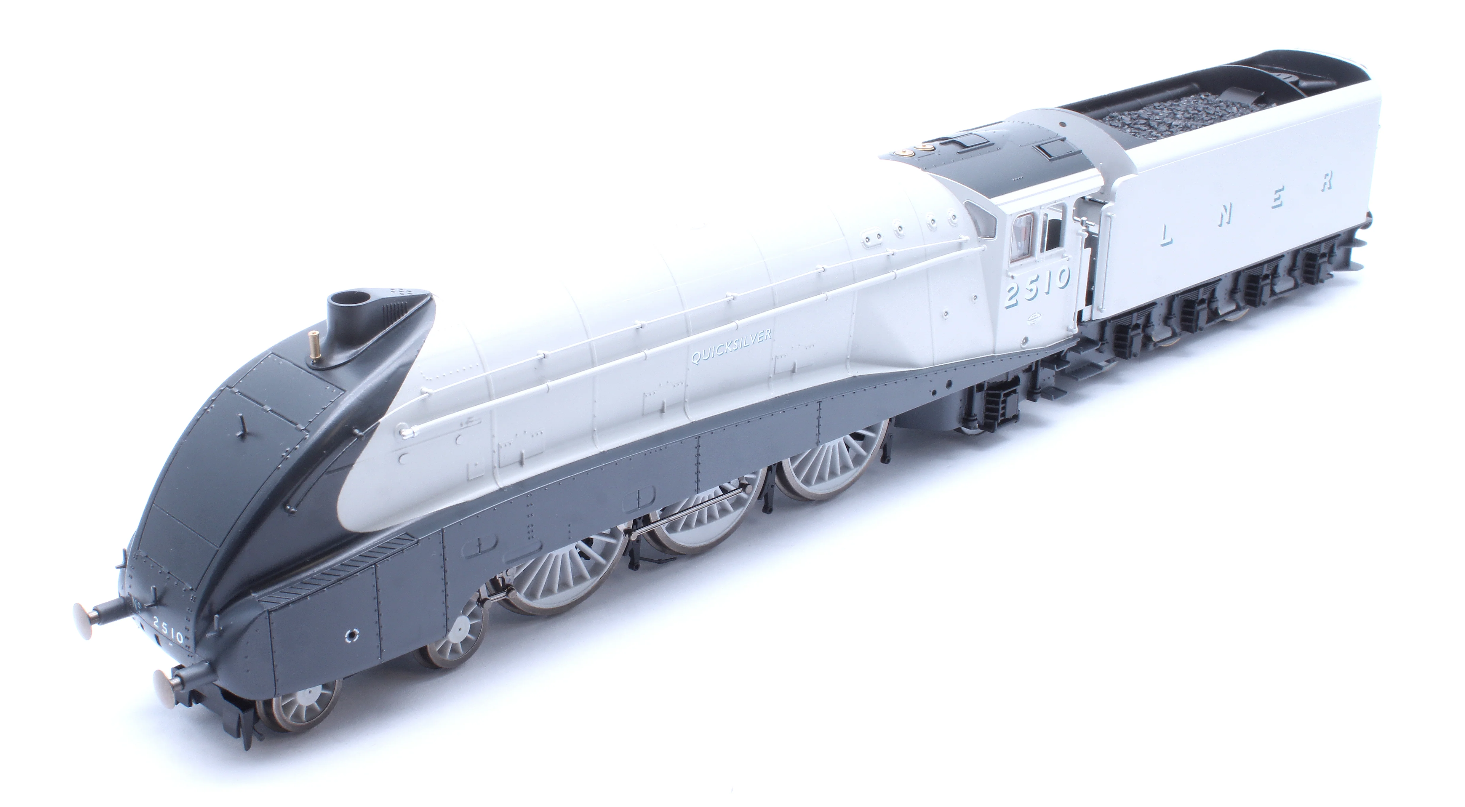 R30457 Hornby Dublo Class A4 4-6-2 LNER No.2510 'Quicksilver' (90th Anniversary Collection) Steam Locomotive - Image 7