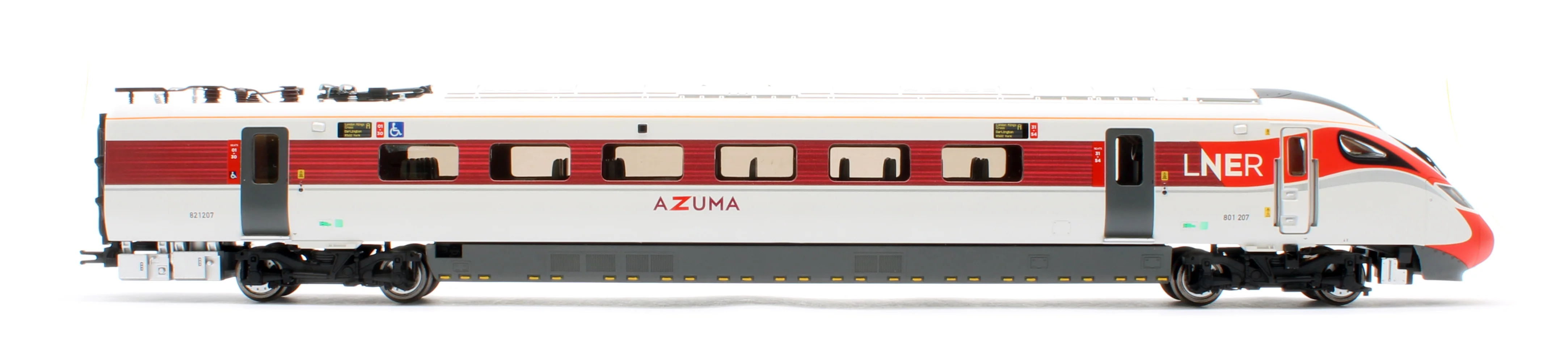 R30460 LNER Azuma Class 801/2 Railway 200 5 Car Train Pack - Image 15